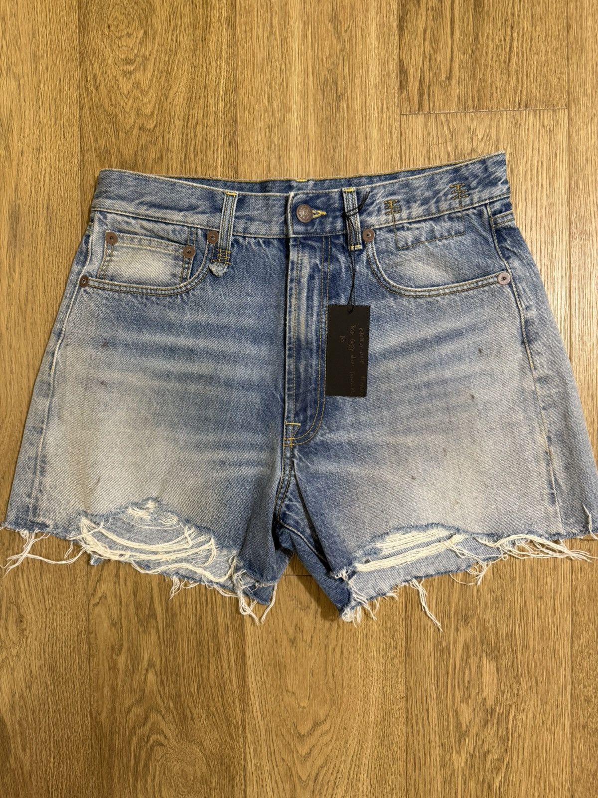 R13 R13 Rose Baggy Shorts Size 27" / US 4 / IT 40 - 5 Thumbnail