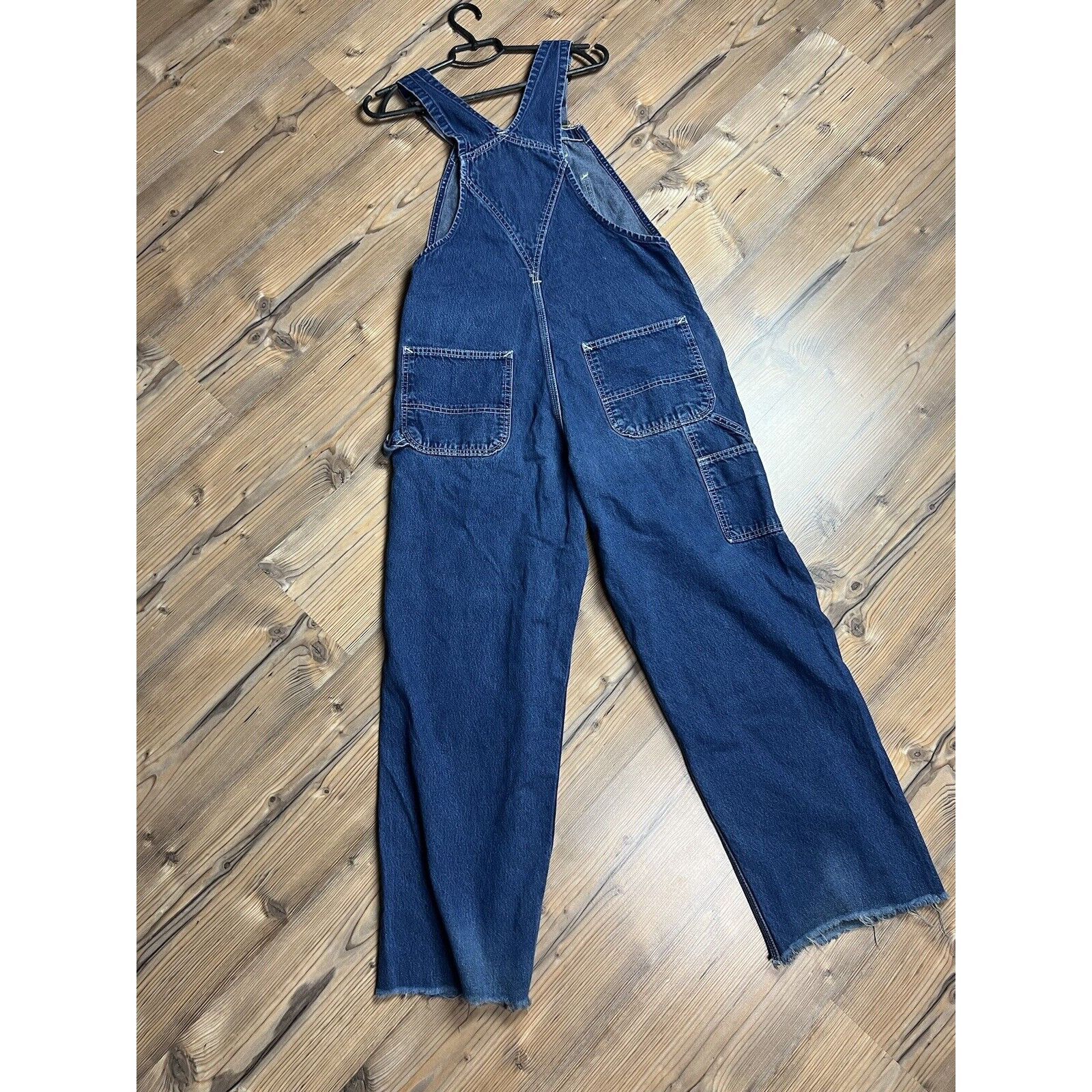 Carhartt Carhartt Vintage USA Women`s Workwear Blue Denim Bib Overall Size XXS / US 00 / IT 34 - 13 Thumbnail
