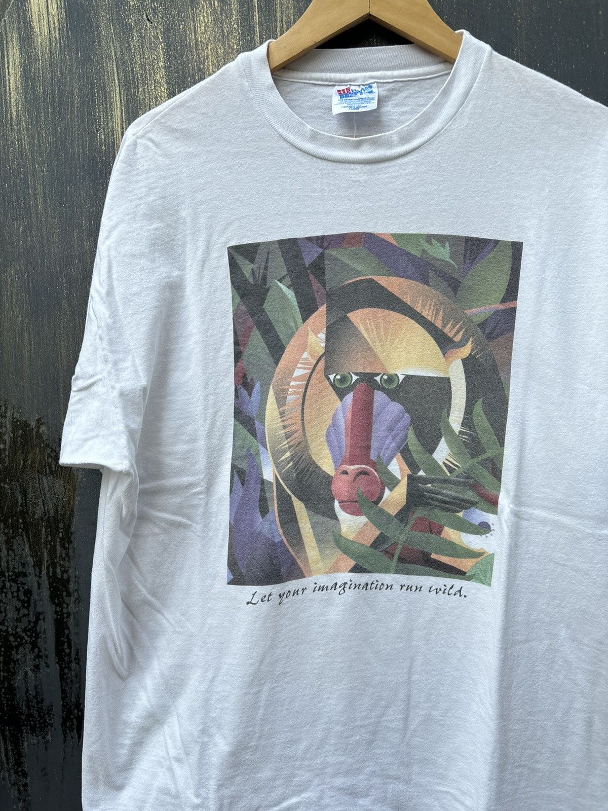 Vintage RARE! Vintage 90’s Art Adobe Illustrator Promo Animal Size US XL / EU 56 / 4 - 3 Thumbnail