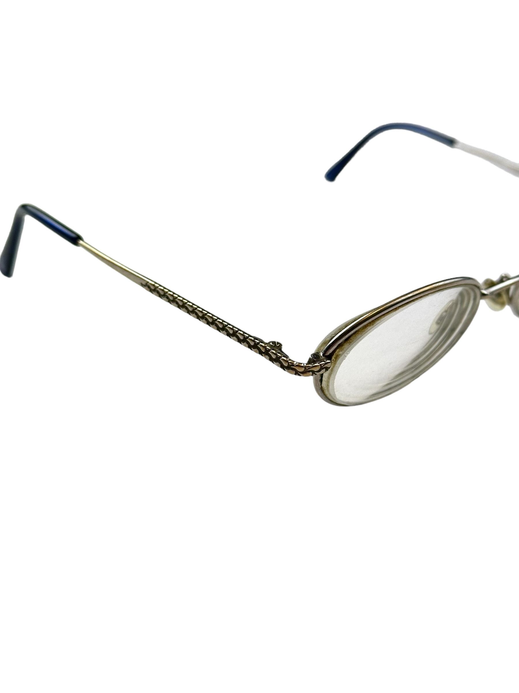 Chopard Chopard slim scales engraved glasses Size ONE SIZE - 9 Thumbnail