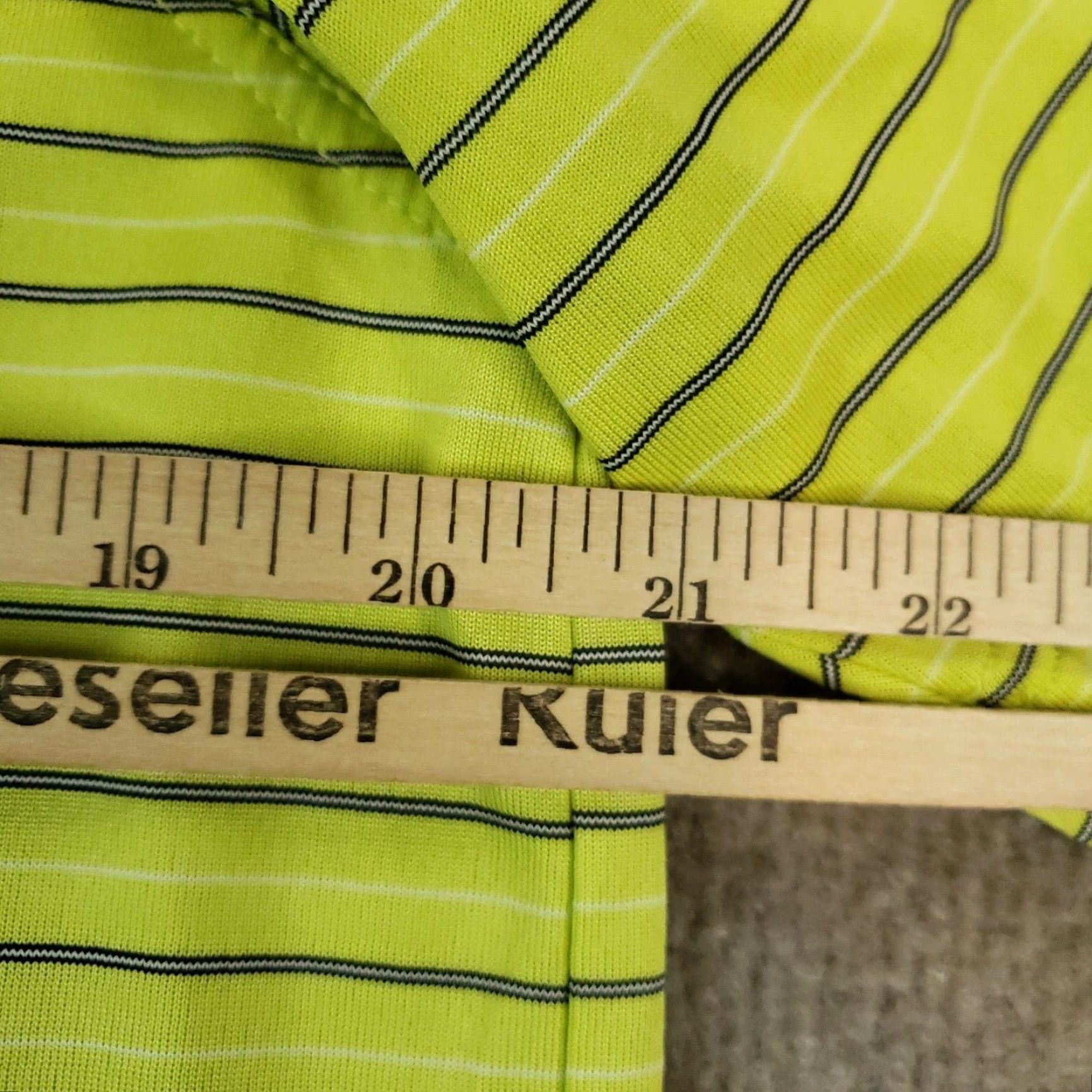 Callaway Callaway Golf Polo Shirt Mens Medium Yellow Black Striped Short Sleeve Stretch Size US M / EU 48-50 / 2 - 4 Thumbnail
