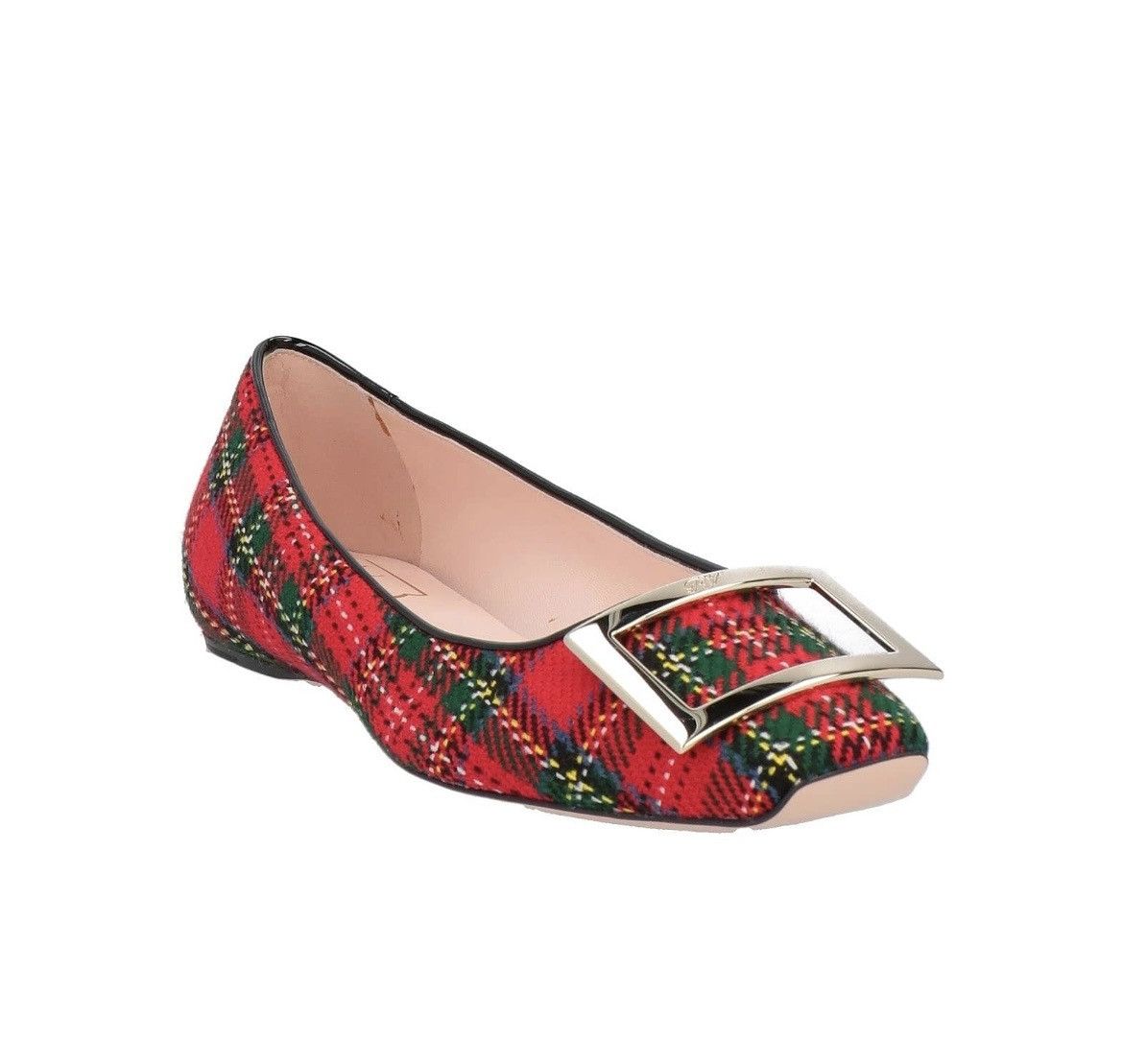 Roger Vivier Roger Vivier Red Green Trompette Piping Ball Loafer size 37 Size US 7 / IT 37 - 1 Thumbnail