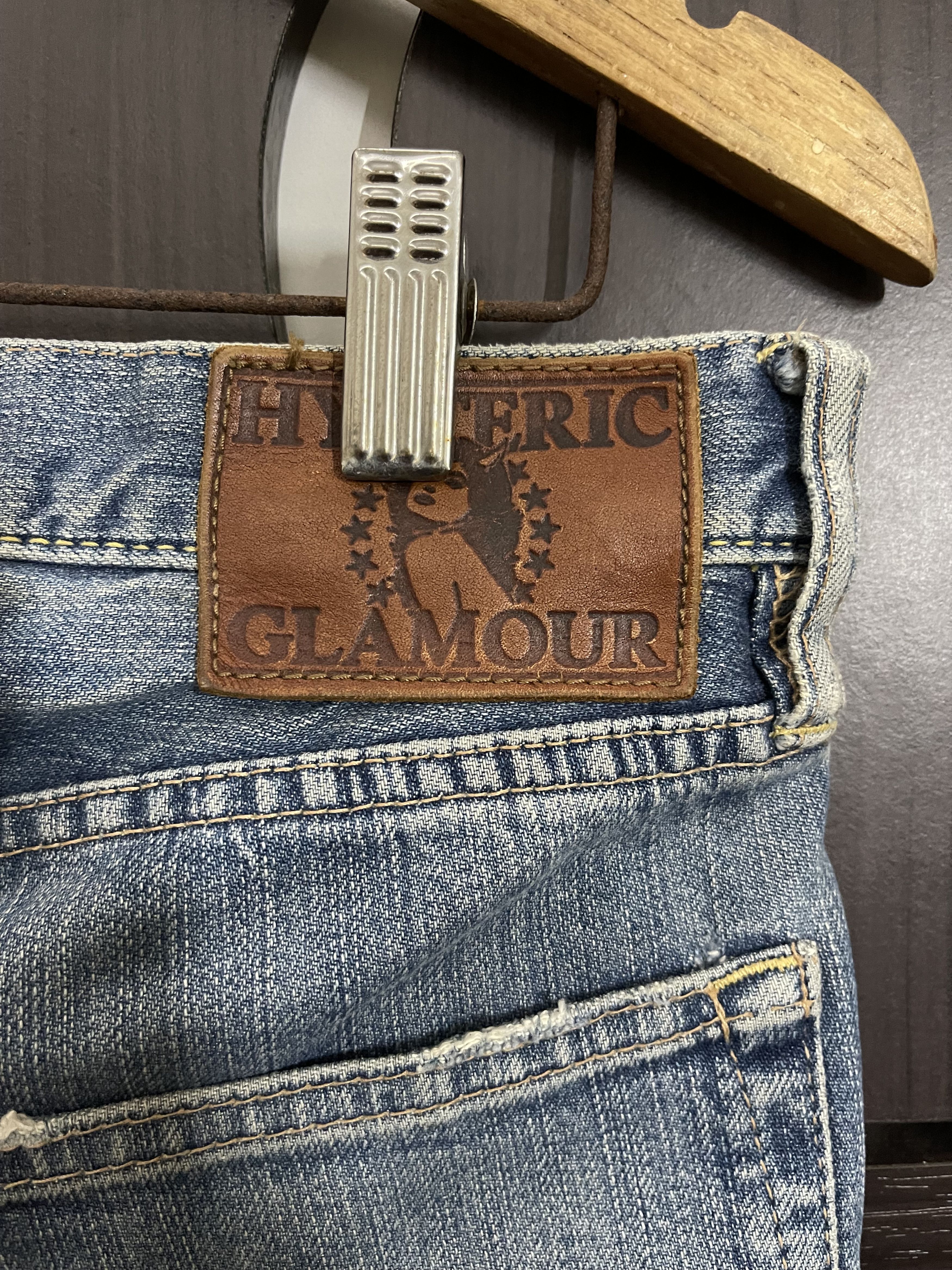 Hysteric Glamour Hysteric Glamour Stud Painting Distress Denim Kendrick lamar Size US 32 / EU 48 - 14 Thumbnail