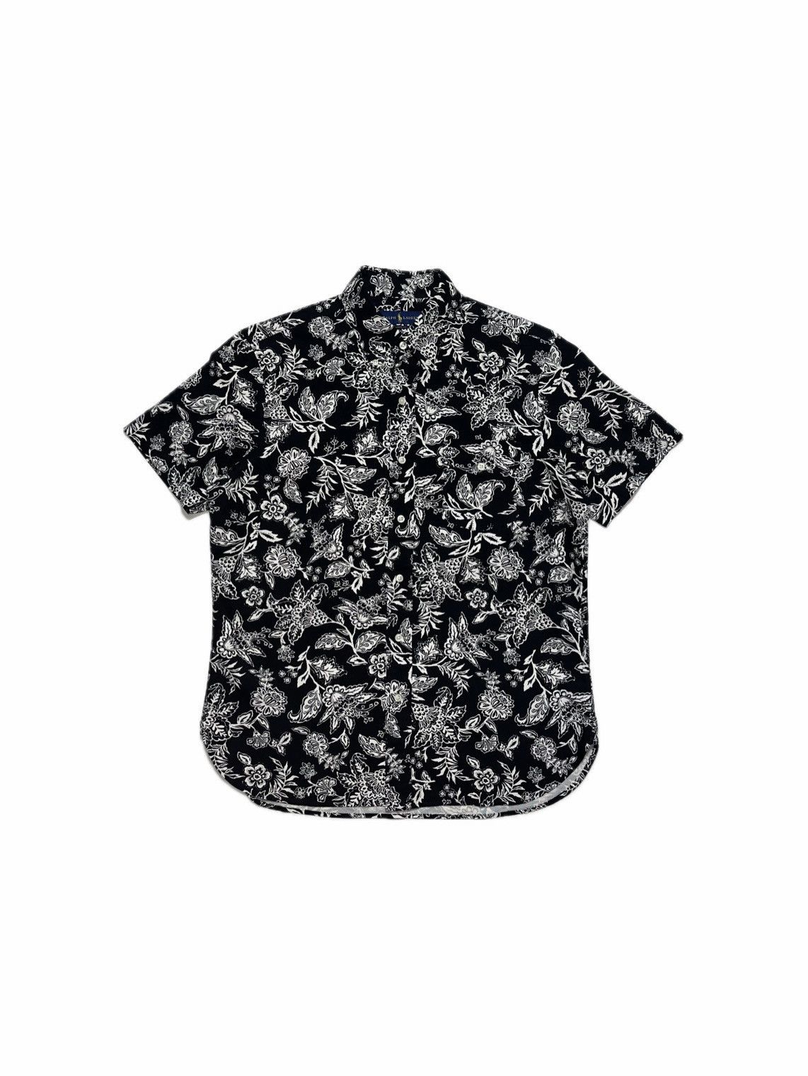 Polo Ralph Lauren Polo Ralph Lauren Hawaiian Floral Buttons Up Shirt Size US M / EU 48-50 / 2 - 1 Thumbnail