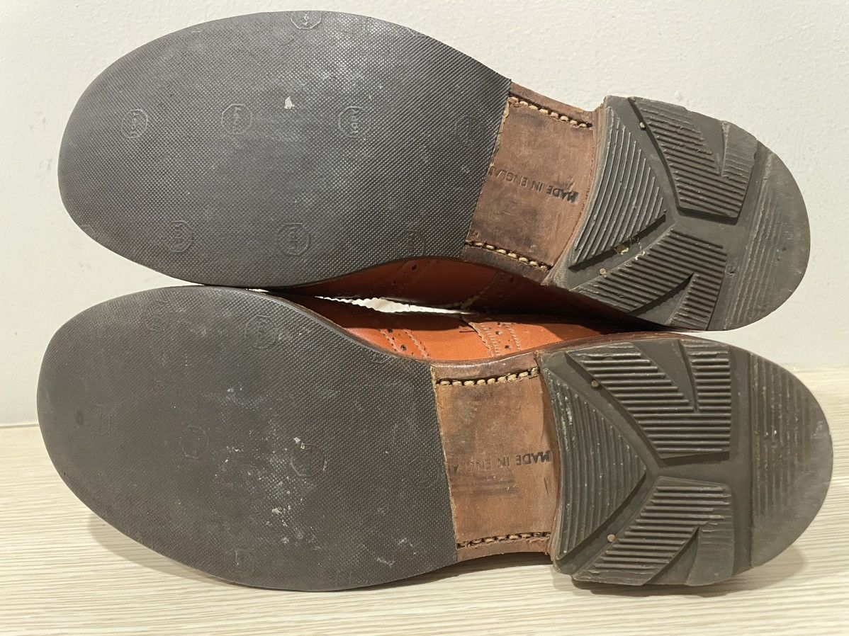 Tricker's Trickers Wingtip Boots Full Leather Made in England 🏴󠁧󠁢󠁥󠁮󠁧󠁿 Unisex Size US 5.5 / EU 38 - 13 Thumbnail