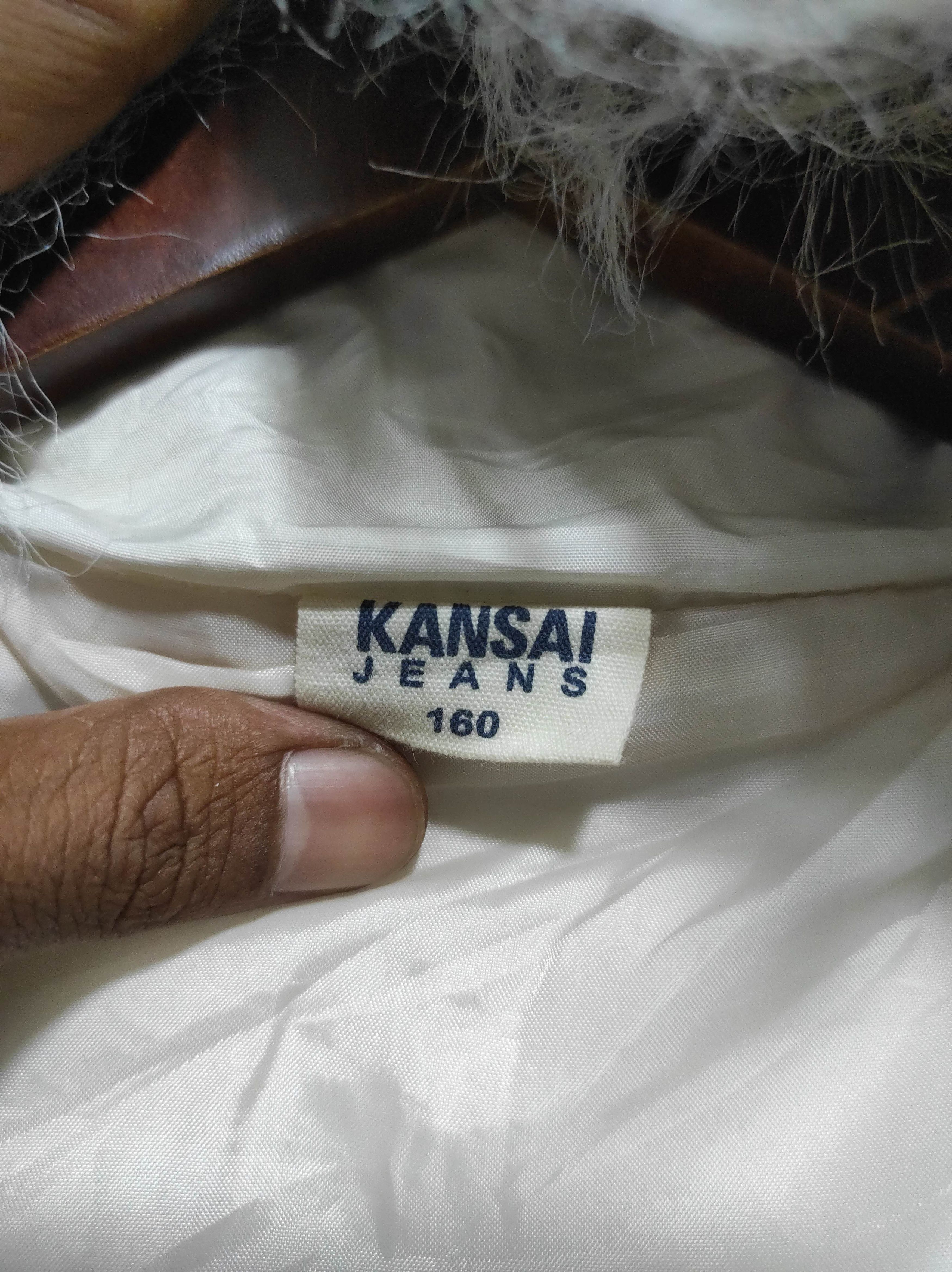 Kansai Yamamoto Kansai Jeans Zip Fur Hoodie Jakcet IfSixWasNine LGB style Size S / US 4 / IT 40 - 9 Thumbnail