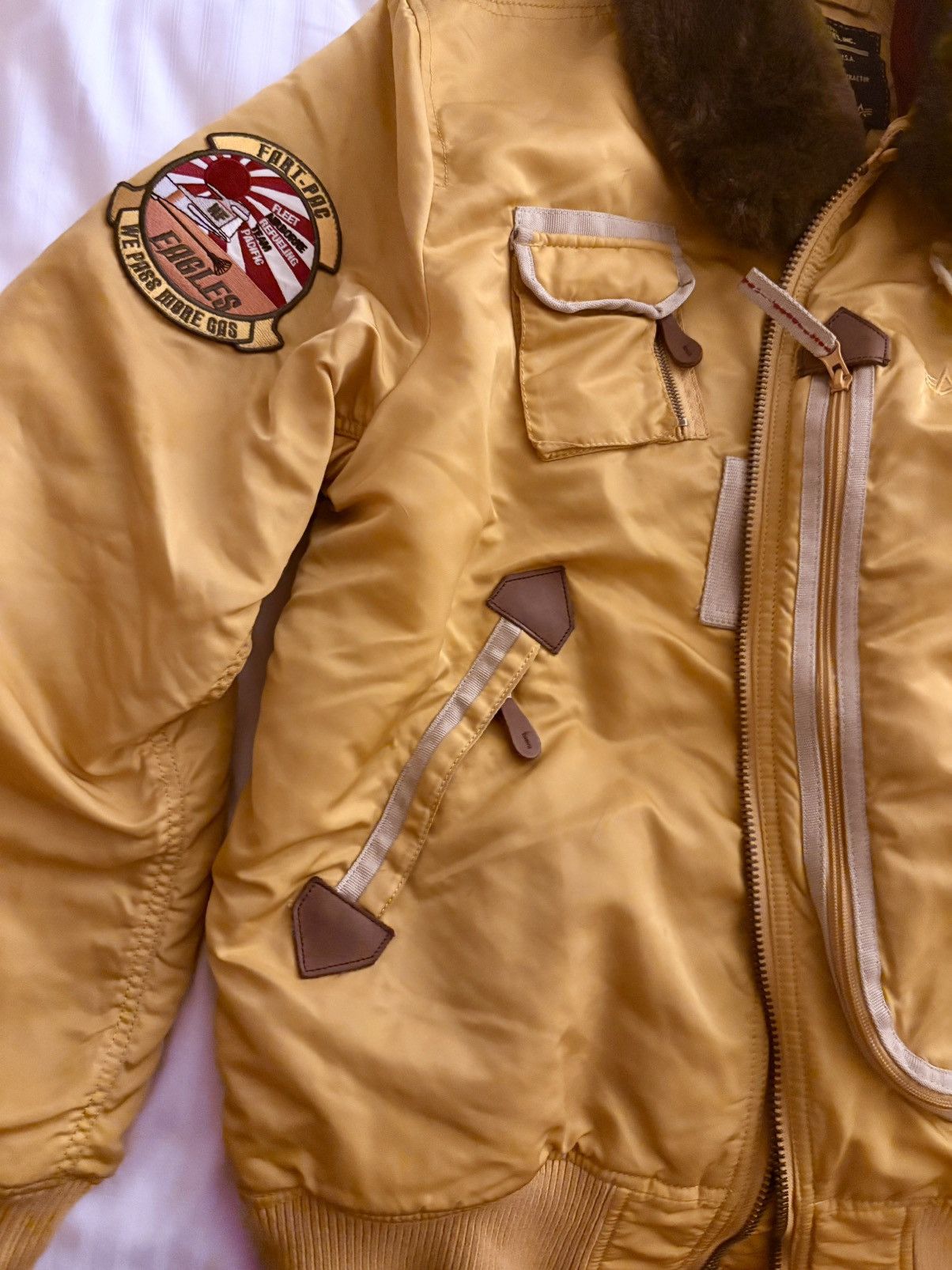 Alpha Industries Alpha Industries Injector X Bomber FART PAC Eagles Size US XL / EU 56 / 4 - 4 Thumbnail