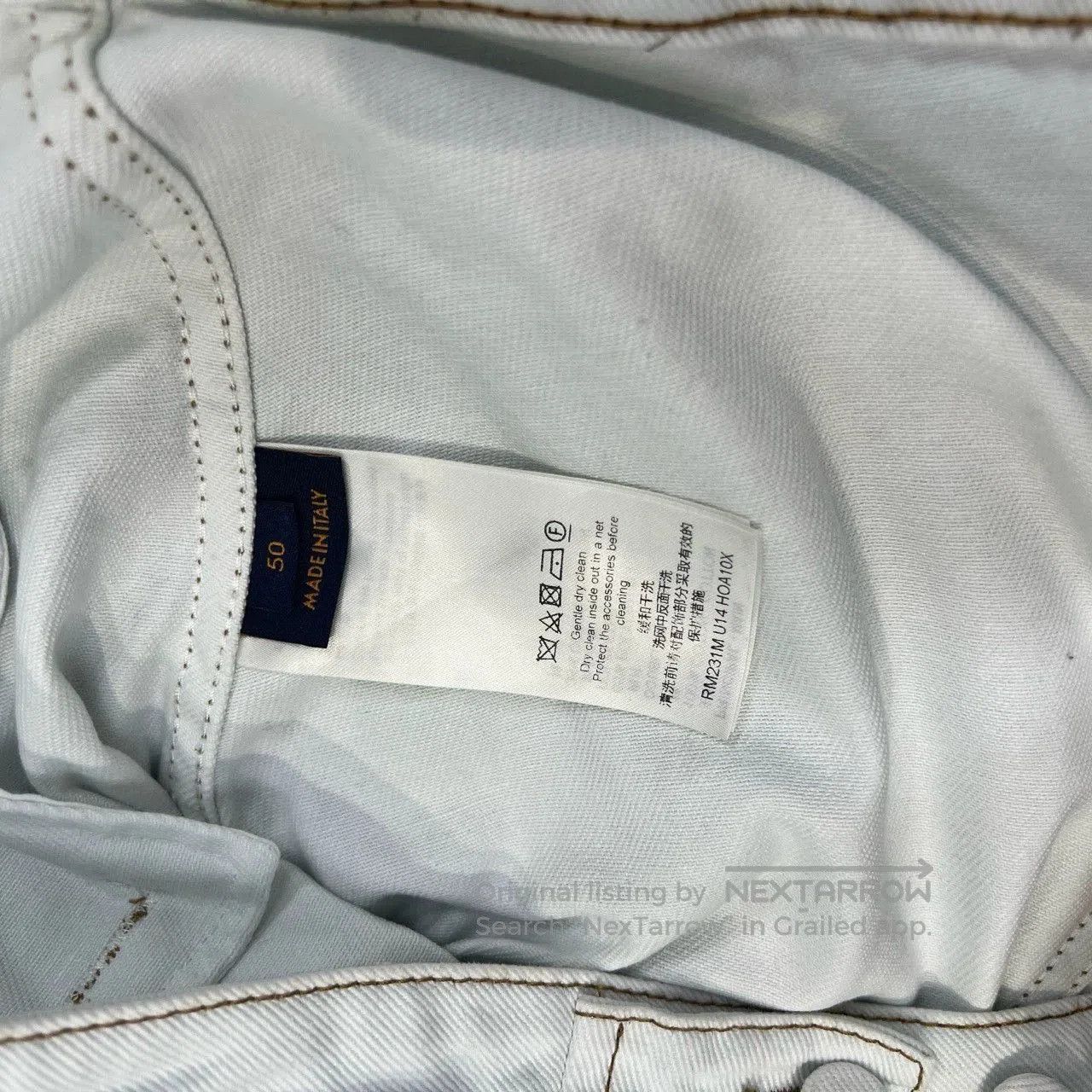 Louis Vuitton louis vuitton blue white denim jacket. Size US L / EU 52-54 / 3 - 7 Thumbnail