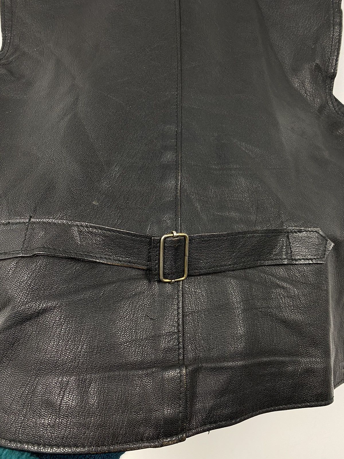 Genuine Leather Vintage Leather Vest Biker Harley Davidson Y2K Size US M / EU 48-50 / 2 - 6 Thumbnail