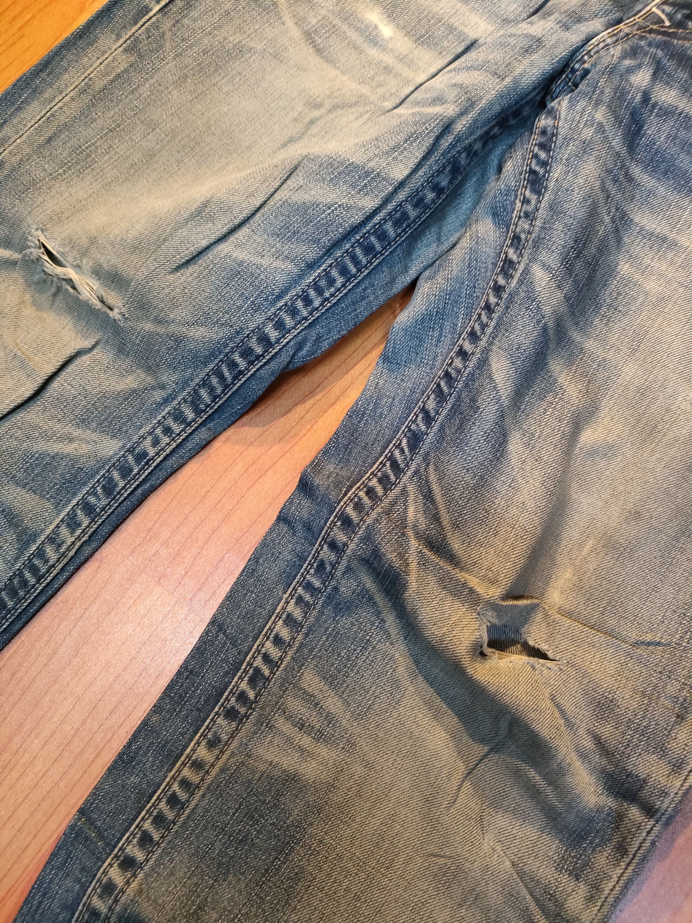 Levi's Vintage Clothing Distressed Levi's 502 Flare Jeans Size US 32 / EU 48 - 10 Thumbnail