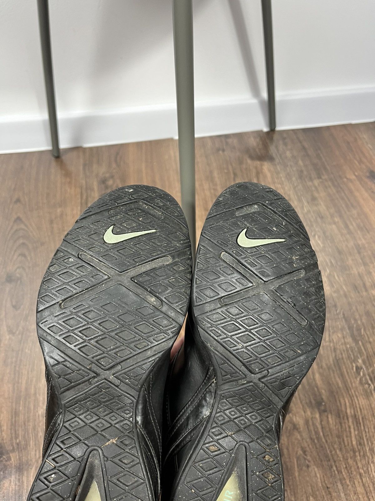 Nike Vintage Nike Air Black Leather Sneakers Women’s US 8.5 Size US 8.5 / IT 38.5 - 11 Thumbnail