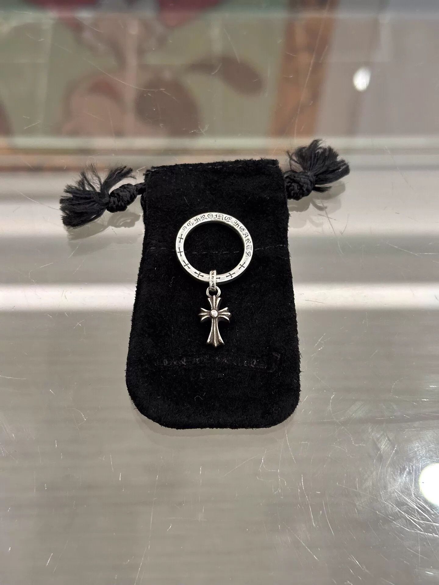 Chrome Hearts Chrome Hearts NTFL Babyfat Cross 925S US7 Ring New Size ONE SIZE - 1 Thumbnail