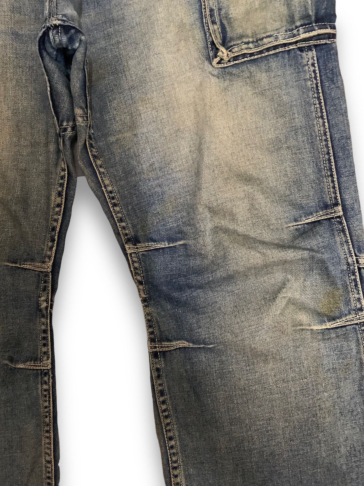 Japanese Brand Vintage Japanese Brand Mud Wash Baggy Fatigue Bush Jeans Size US 34 / EU 50 - 12 Thumbnail