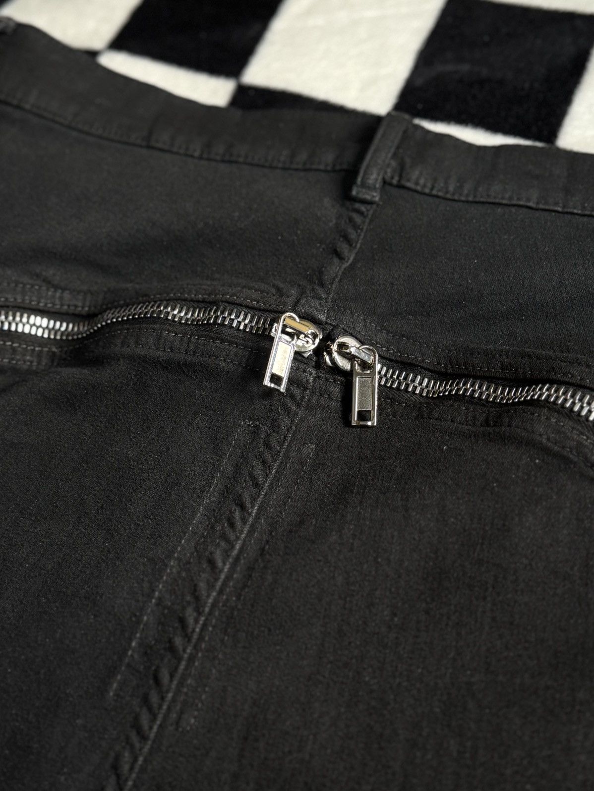 Rick Owens Drkshdw $1505 BOLAN BANANA JEANS FLARED SKINNY SLIM DENIM BOOT CUT Size US 34 / EU 50 - 5 Thumbnail