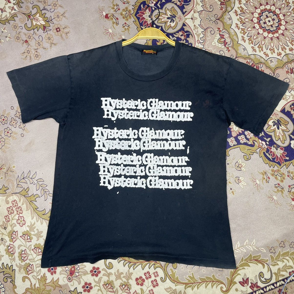 Hysteric Glamour × Vintage Hysteric Glamour Vintage SUN THRASHED BLACK SHIRT Size US M / EU 48-50 / 2 - 3 Thumbnail