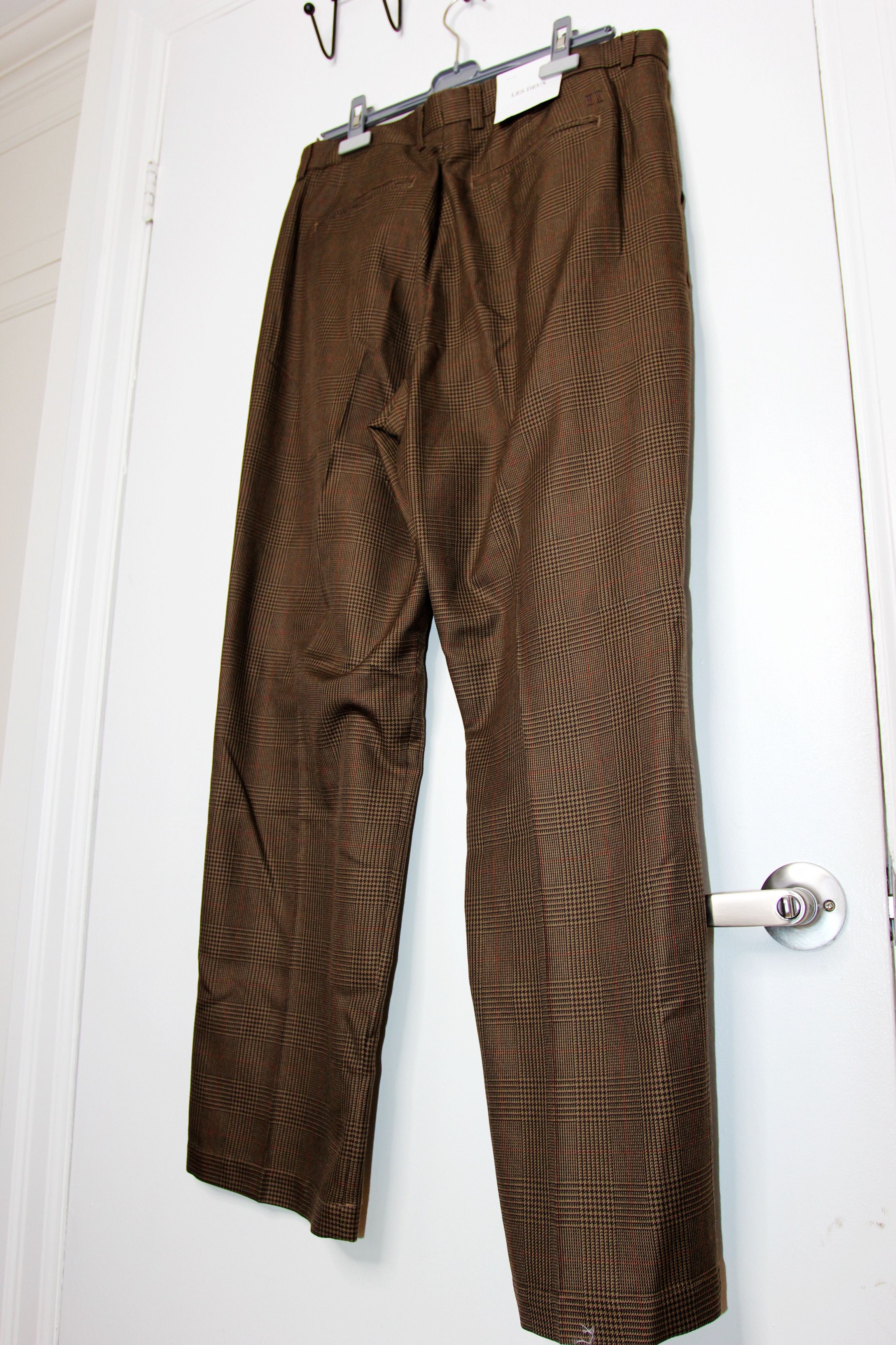 Les Deux BNWT AW25 LES DEUX RANDALL HOUNDSTOOTH SUIT PANTS 34 Size US 34 / EU 50 - 7 Thumbnail