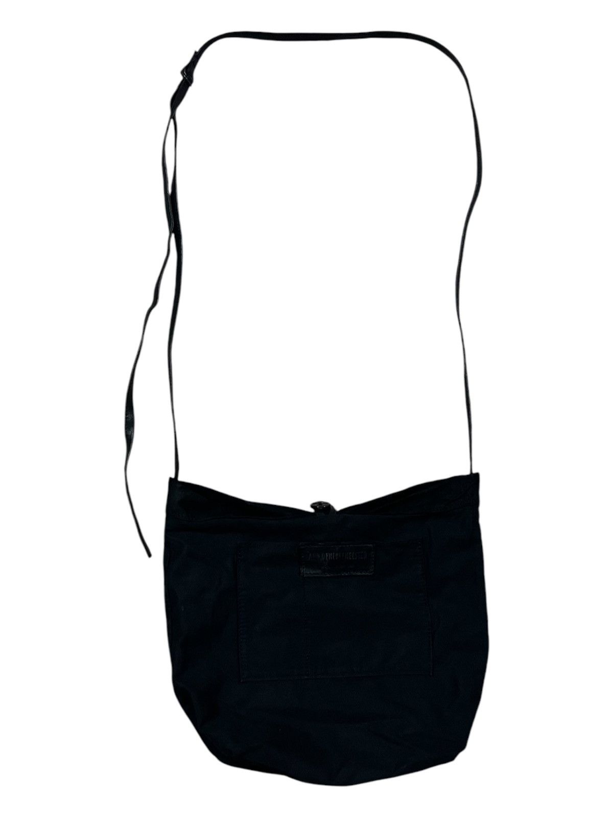 Ann Demeulemeester Ann Demeulemeester 🇧🇪 Suede Fanny Messenger Crossbody Bag Size ONE SIZE - 4 Thumbnail