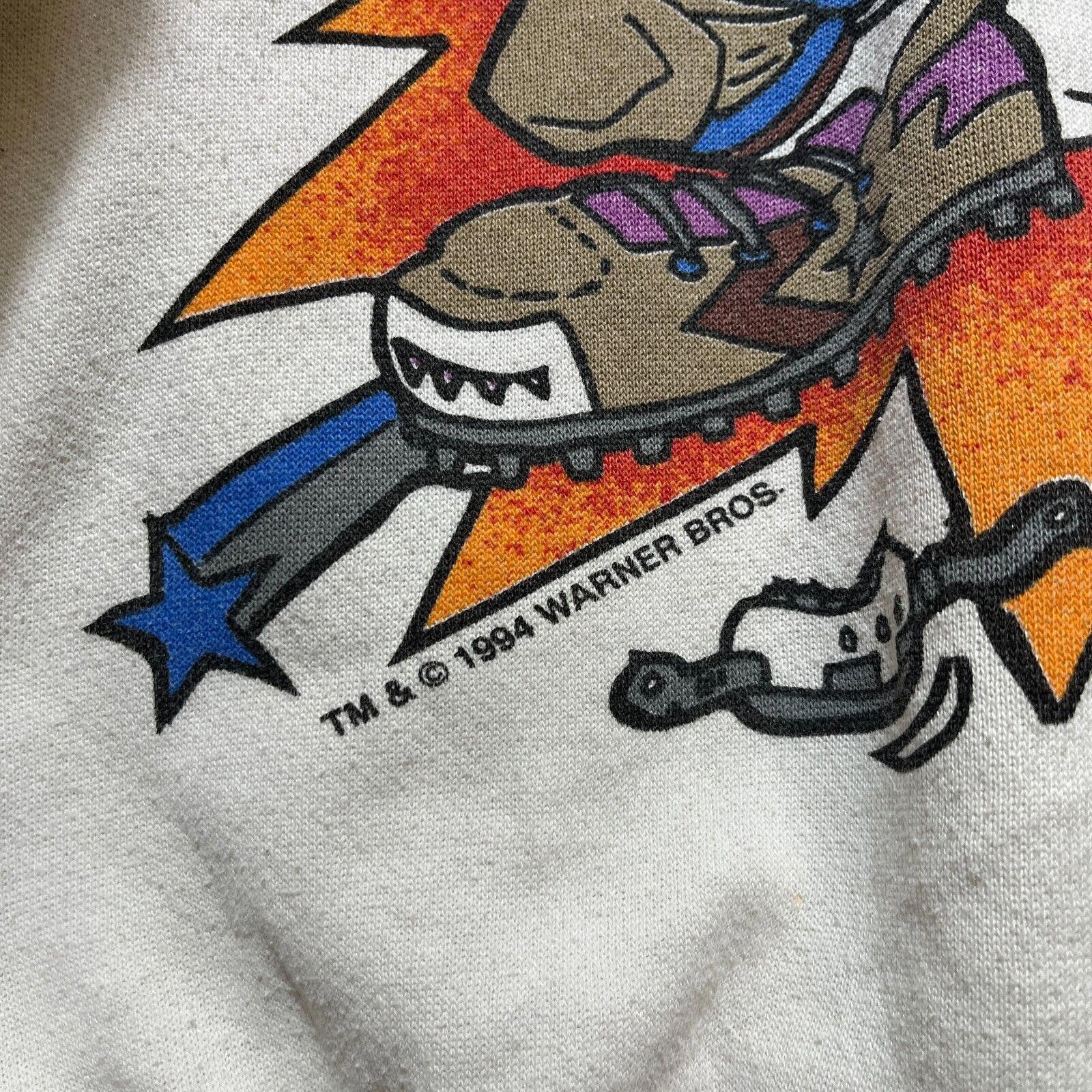 Tultex × Vintage Vintage 90s Freeze Looney Tunes Taz Sweatshirt XL Size US XL / EU 56 / 4 - 10 Thumbnail