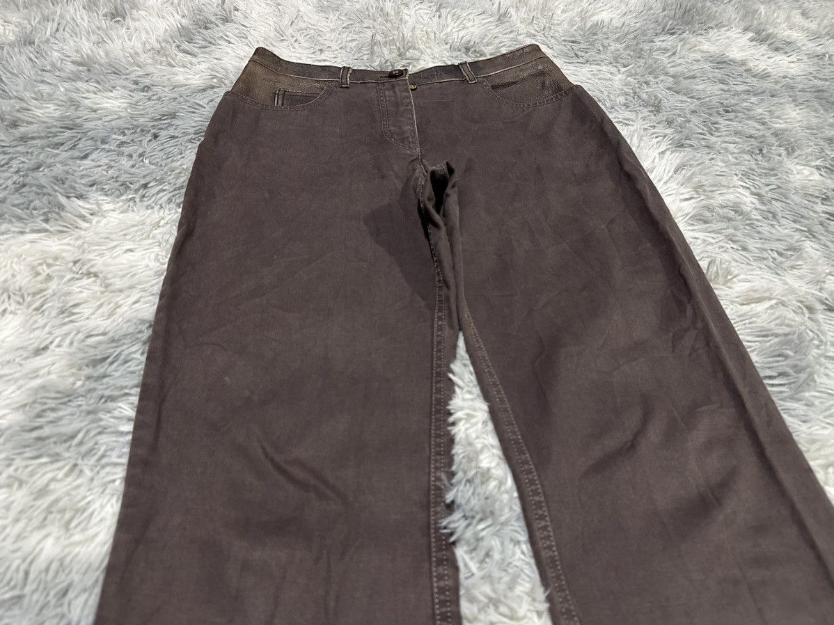 Chanel 🔥Archived Aw02 Chanel Hybrid Leather Denim Western Bootcut Size US 28 / EU 44 - 9 Thumbnail