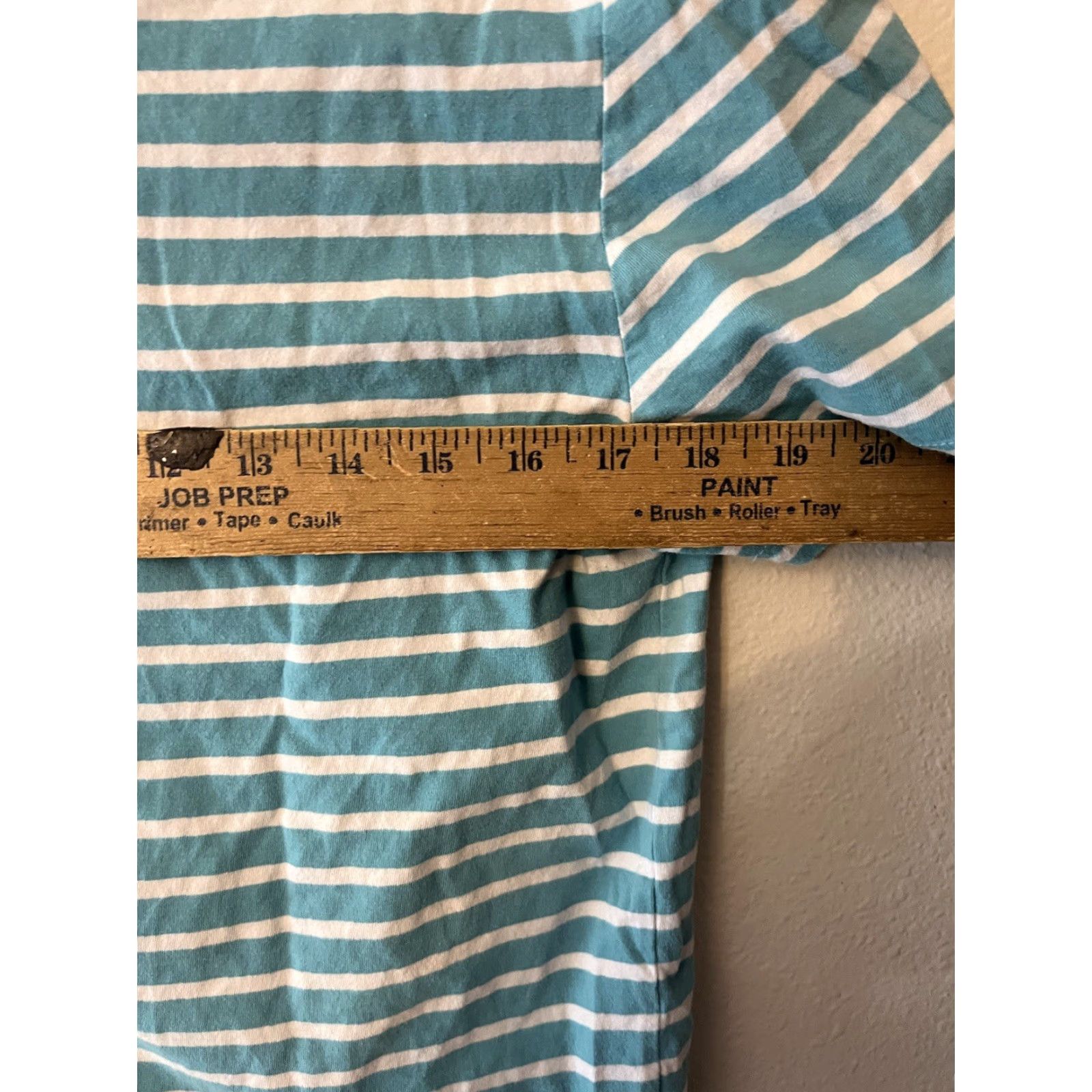 Ben Sherman Ben Sherman Striped Shirt Mens Medium Blue Cotton Short Sleeve T-Shirt Size US M / EU 48-50 / 2 - 5 Thumbnail