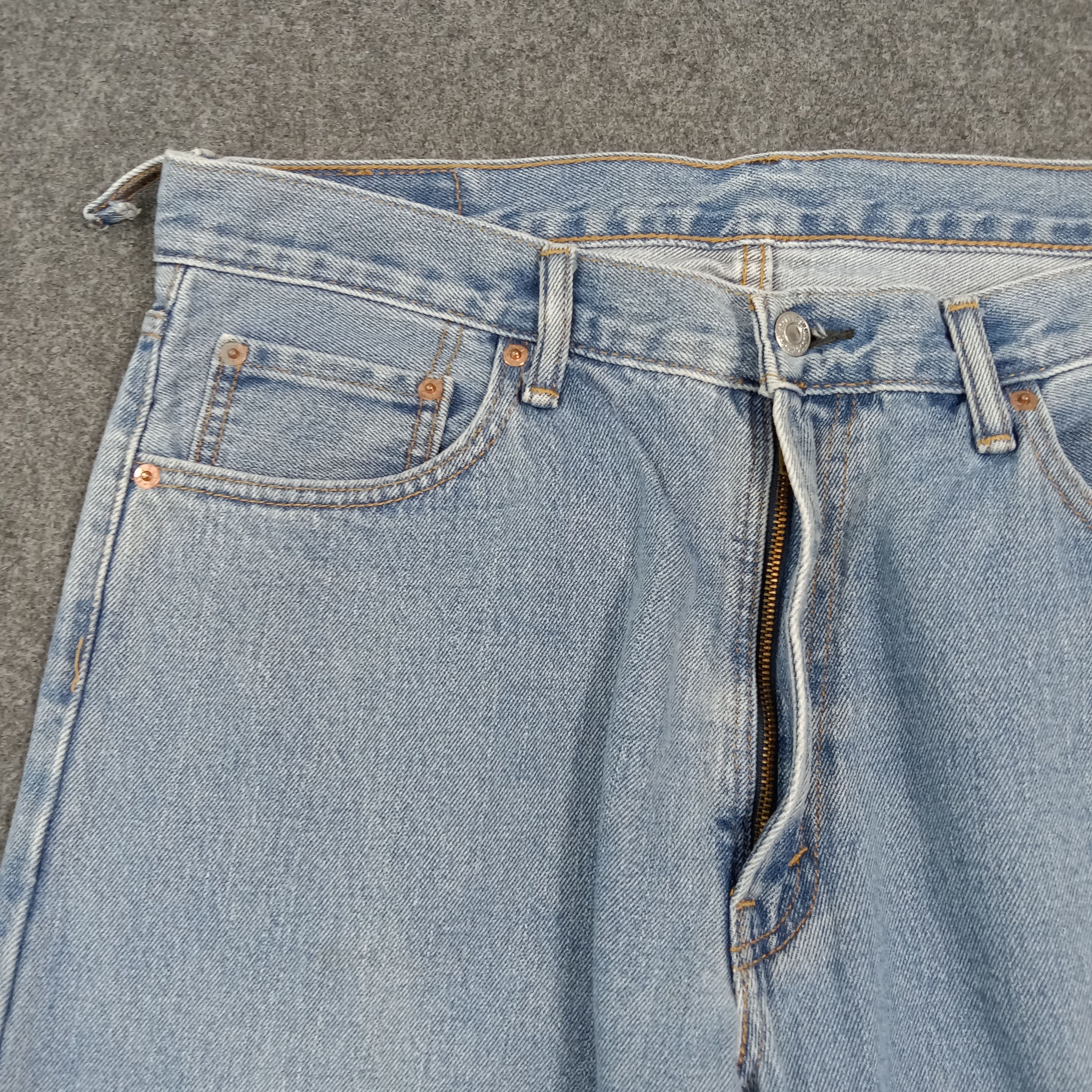 Levi's 90s LEVI'S 550 Distressed Style Denim Jeans C272N7 Size US 36 / EU 52 - 3 Thumbnail