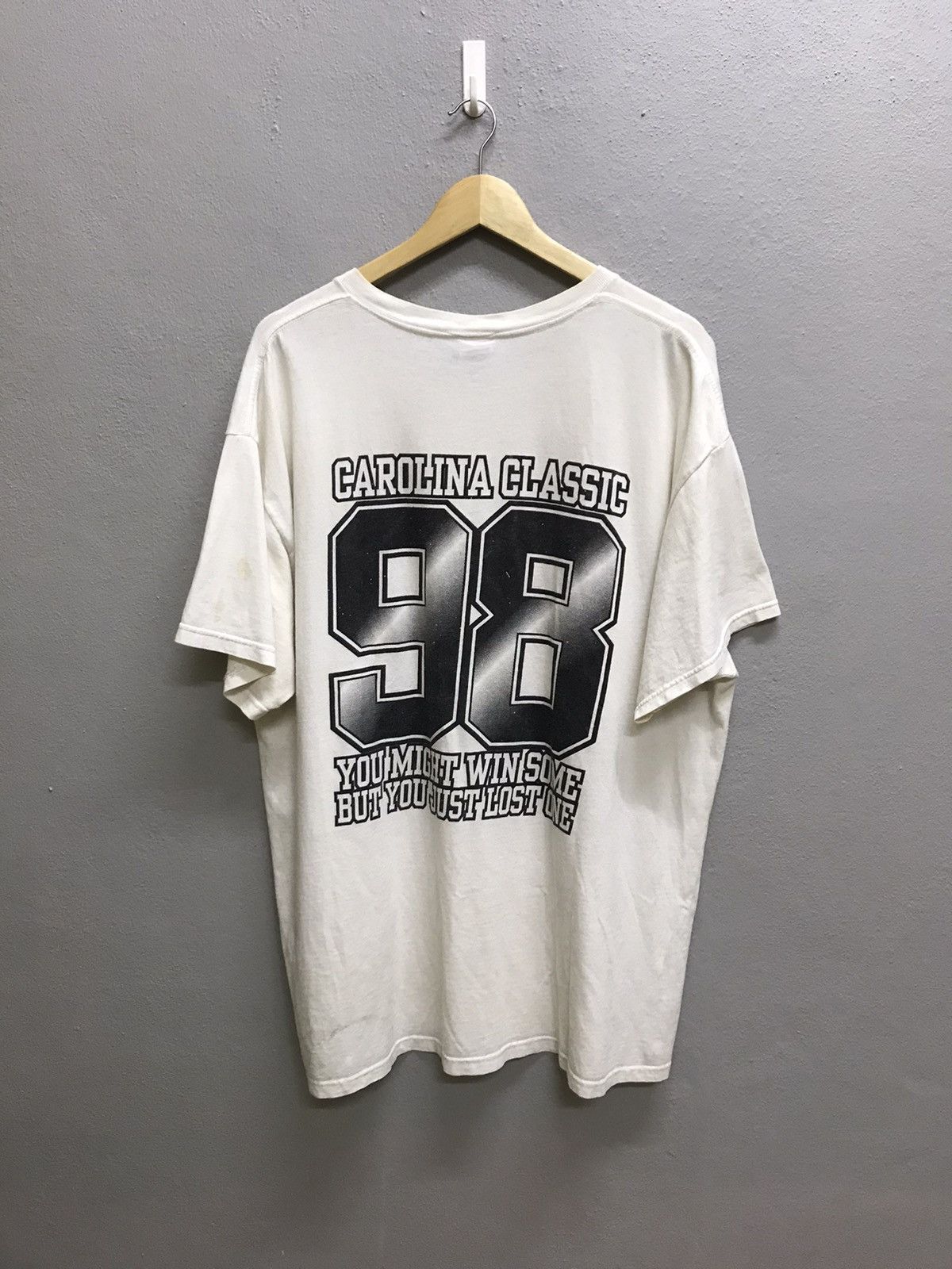NFL VINTAGE 90s NFLP CAROLINA CLASSIC BULLDOG VS AGGIES TSHIRT Size US XL / EU 56 / 4 - 6 Thumbnail