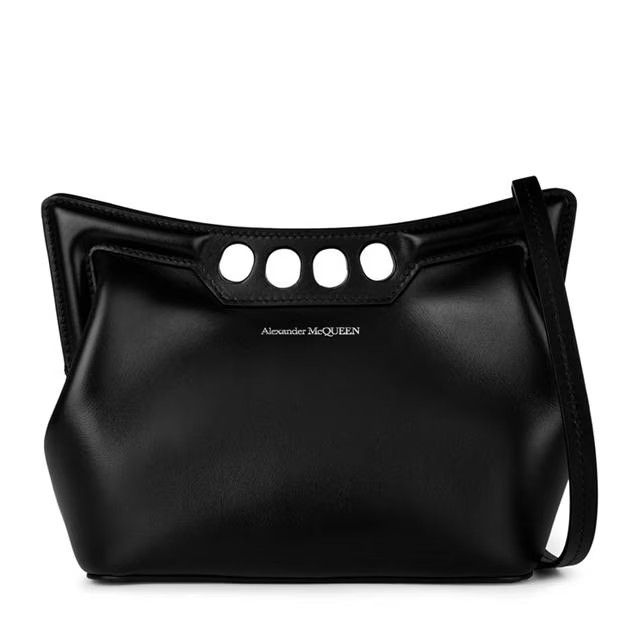 Alexander McQueen o1g2r1mq0824 Size: OS / The Peak Bag Mini in Black Size ONE SIZE - 1 Thumbnail