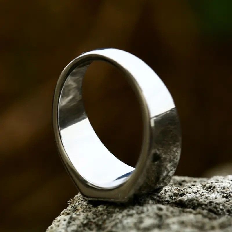 Vintage Steel soldier Stainless Steel Mens Punk Gothic Vintage Size ONE SIZE - 2 Thumbnail