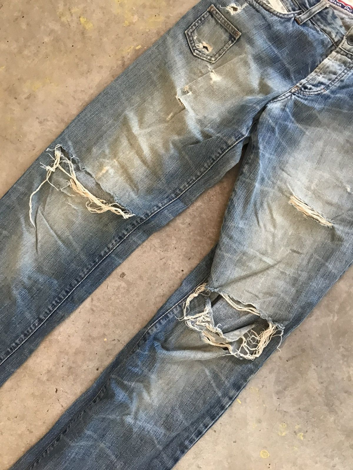 Dolce & Gabbana Vintage Dolce & Gabanna Distress Denim Size US 32 / EU 48 - 3 Thumbnail