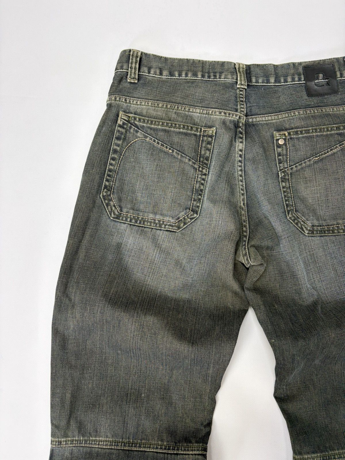Hedi Slimane VTG Balenciaga Rick Owens Style Baggy Jeans Pants ArchiveY2K Size US 32 / EU 48 - 16 Thumbnail