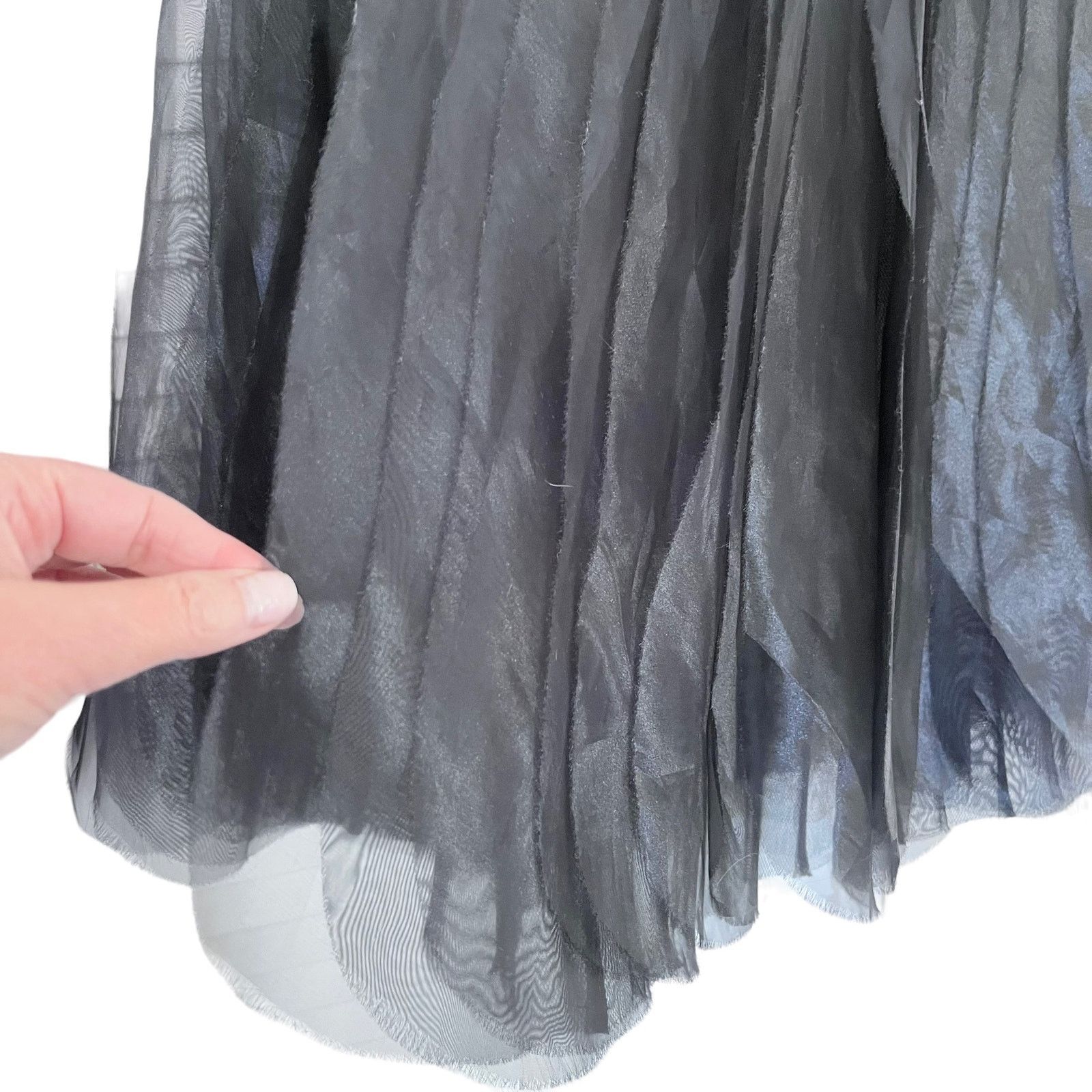 Sachin & Babi Noir Sachin & Babi Layered Maxi Full Long Chiffon Skirt Size 27" / US 4 / IT 40 - 6 Thumbnail