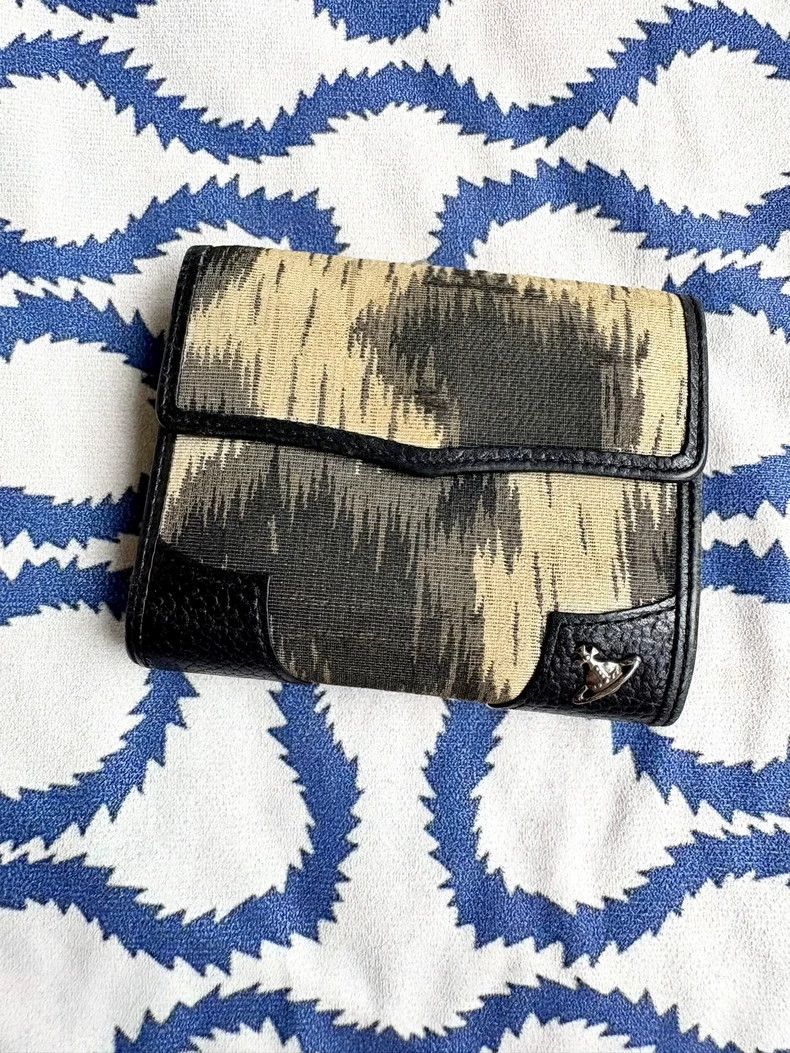 Vivienne Westwood Vivienne Westwood Black leopard print gold buckle wallet c Size ONE SIZE - 1 Thumbnail
