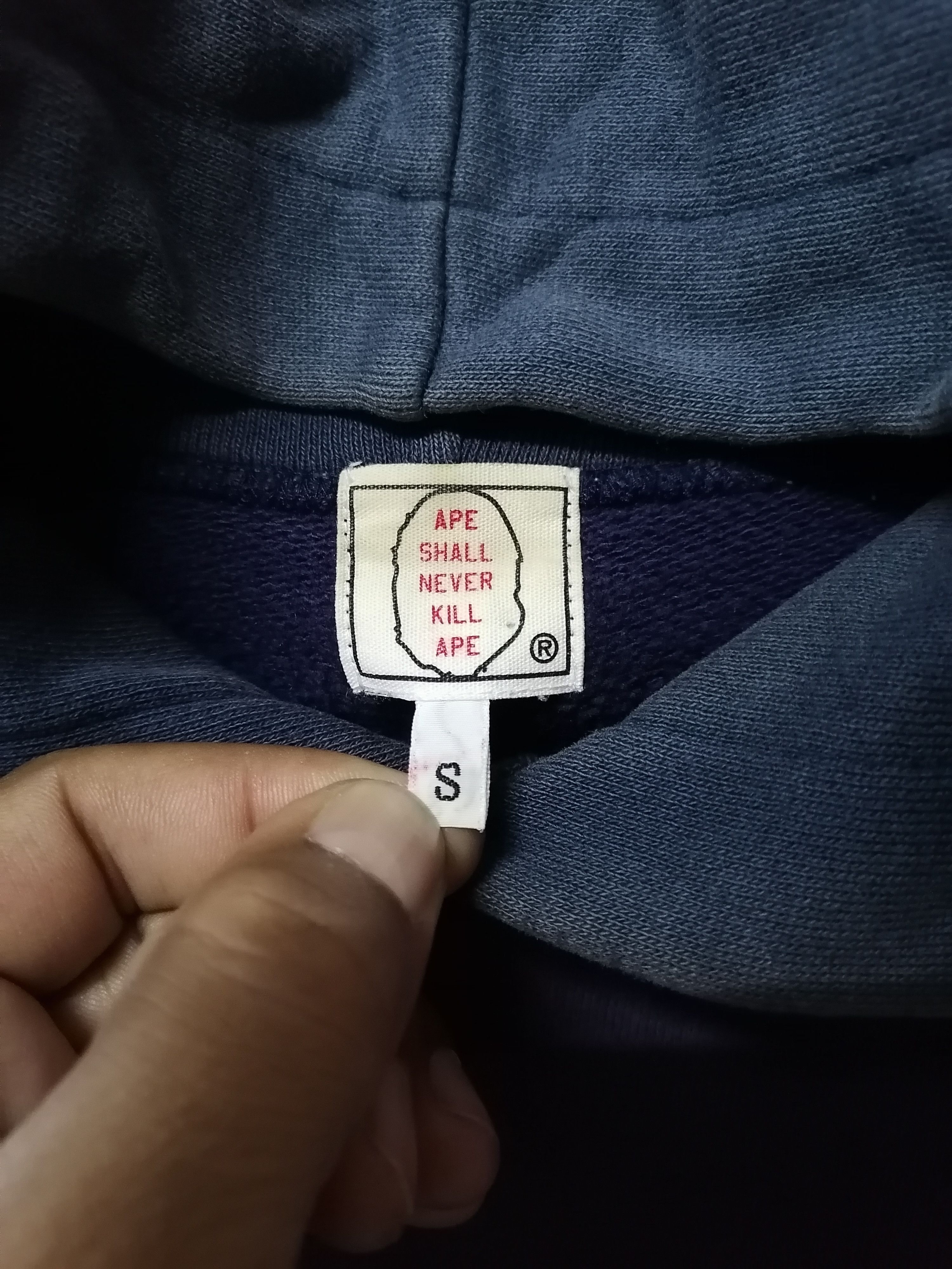 Bape Bape Sta Ape Shall Never Kill Ape Block Colour Hoodies Size US S / EU 44-46 / 1 - 8 Thumbnail