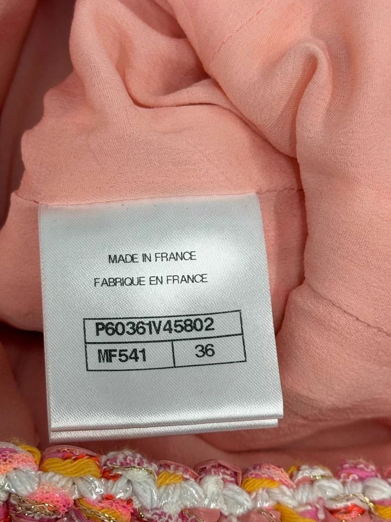 Chanel Chanel Cruise series pink sequined long jacket Size XS / US 0-2 / IT 36-38 - 5 Thumbnail