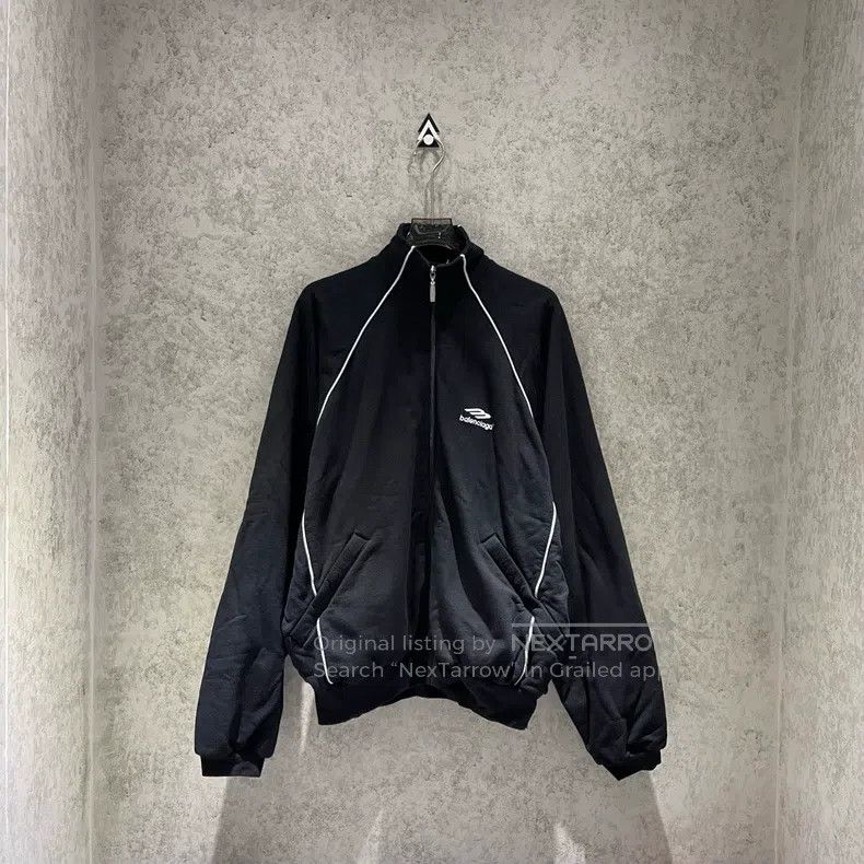 Balenciaga Balenciaga 3B-Logo embroidered line sports jacket Size US M / EU 48-50 / 2 - 1 Thumbnail