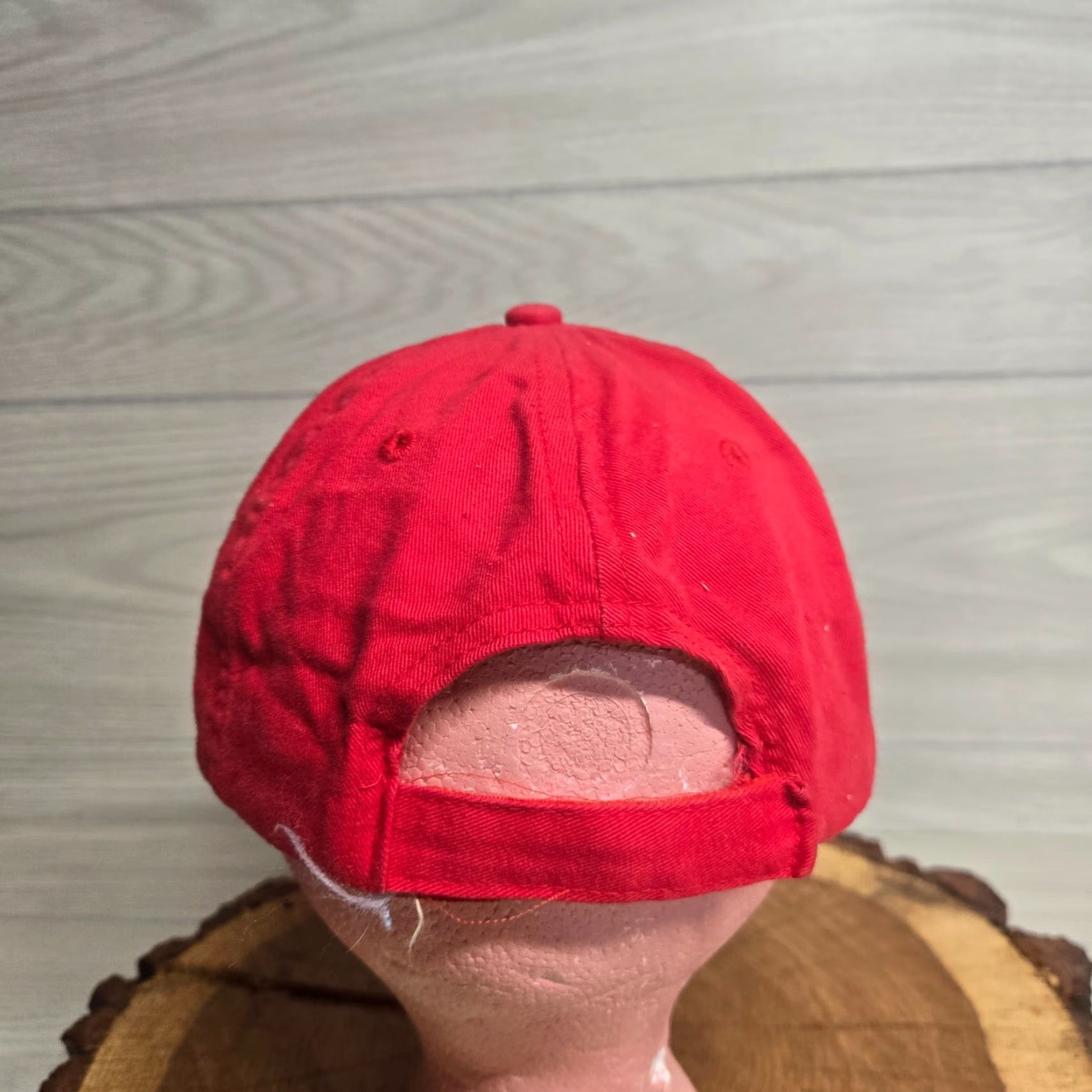 Vintage Coca-Cola Red Black Embroidered Logo Baseball Cap Adjustable Hat Size ONE SIZE - 4 Thumbnail