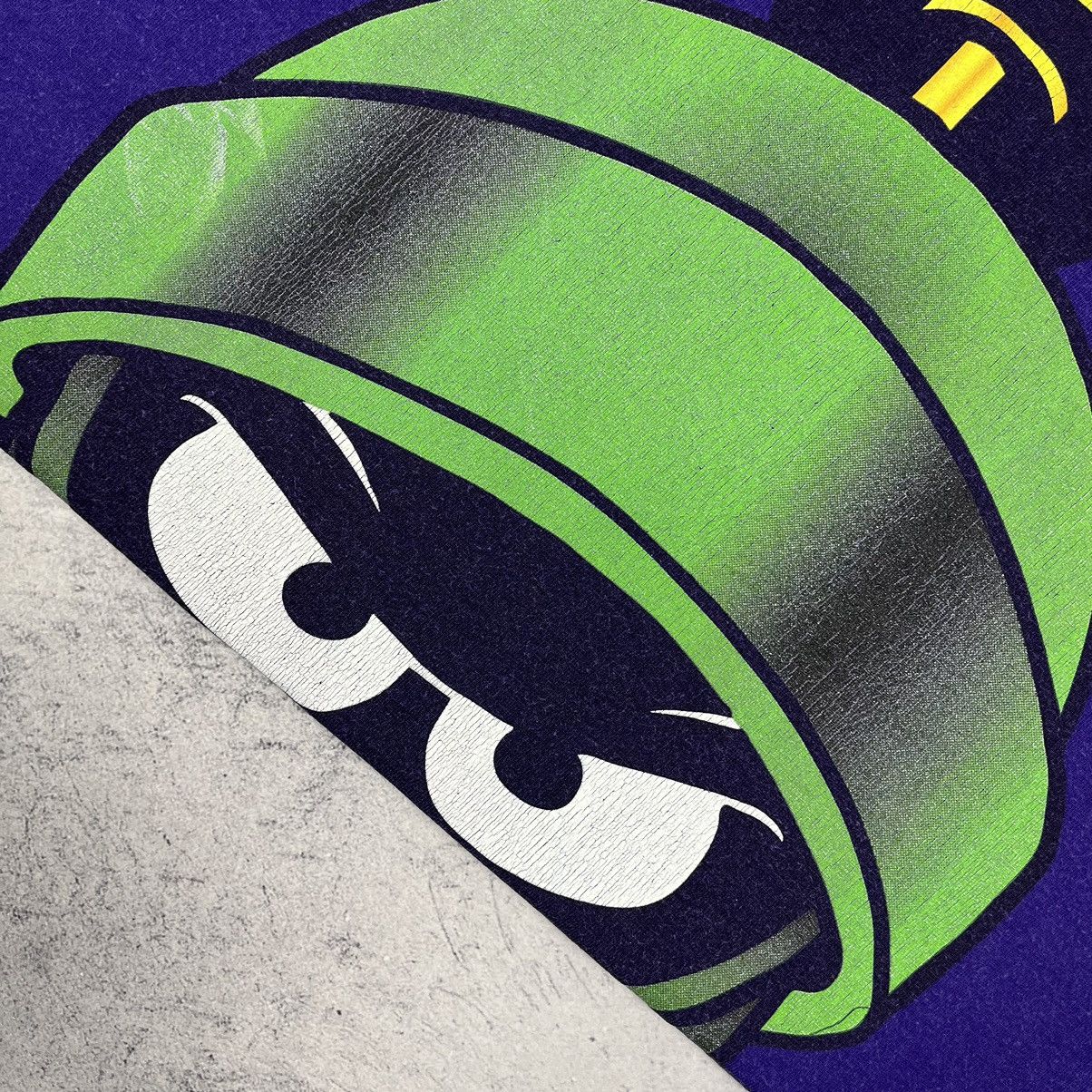 Warner Bros Vintage Warner Bros. Marvin The Martian Cartoon T Shirt 1998 Size US XL / EU 56 / 4 - 10 Thumbnail