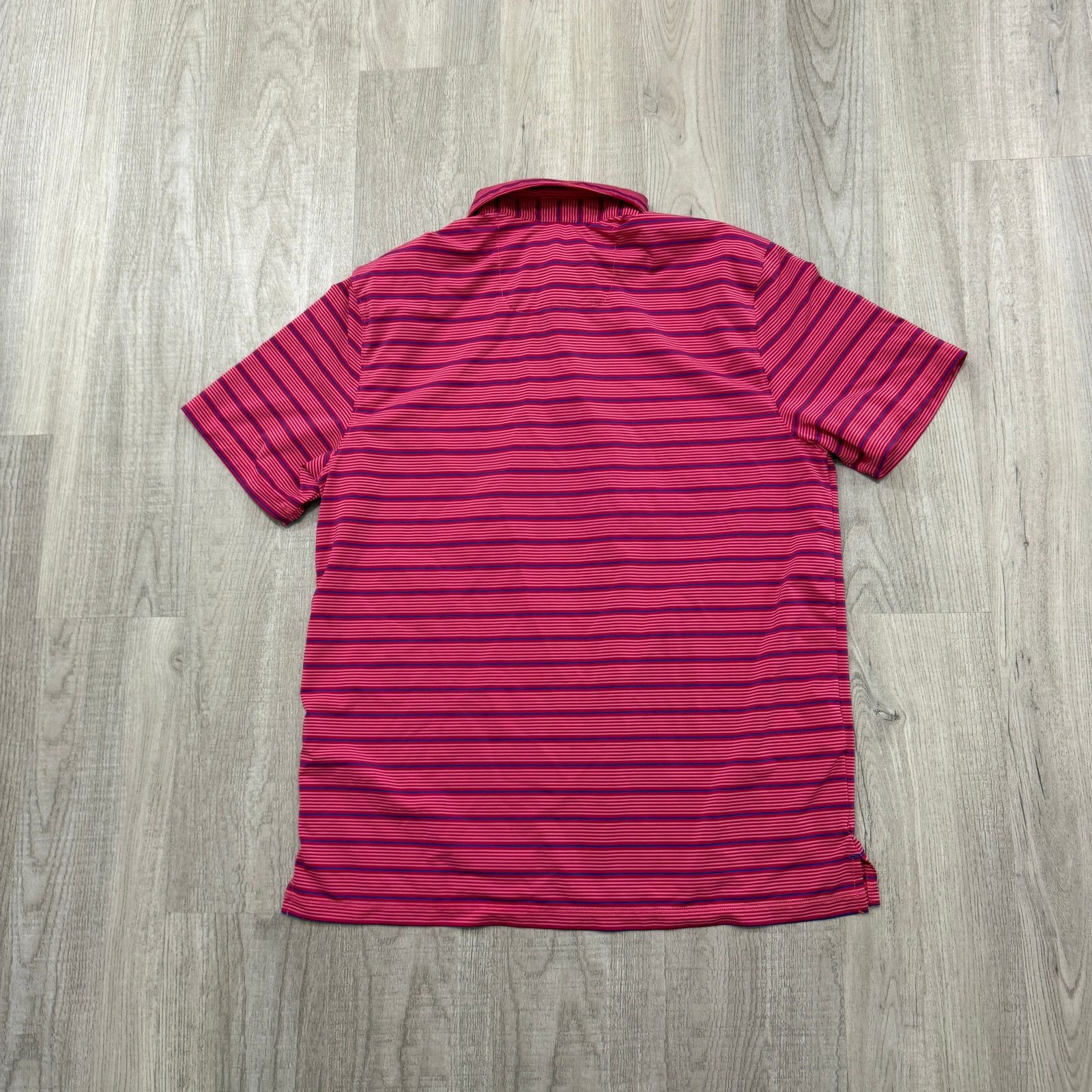Tommy Bahama Tommy Bahama Island Zone Polo Shirt Men's Small Pink Striped Size US S / EU 44-46 / 1 - 6 Thumbnail