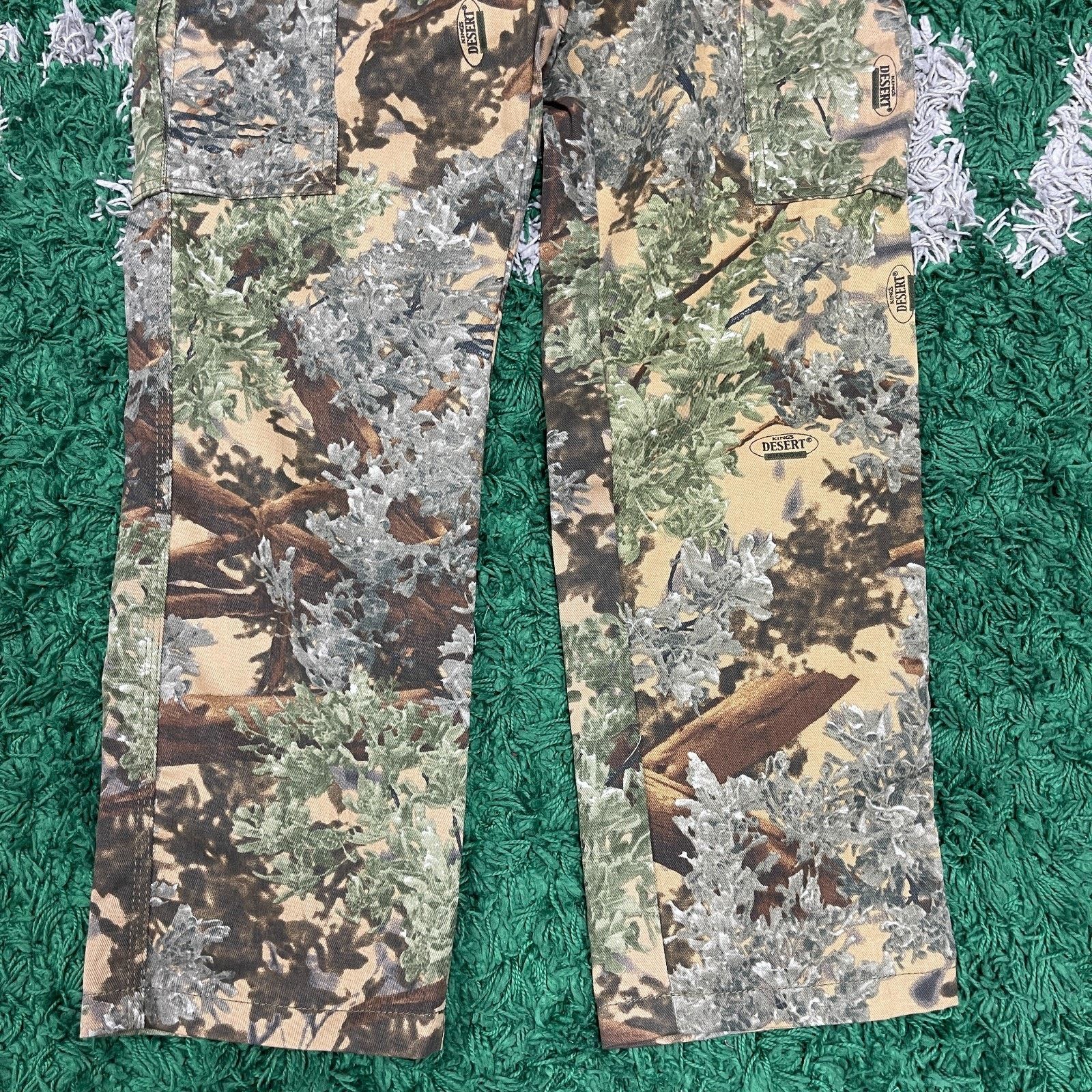 Vintage Kings Camo Hunting Cargo Pants Size Small S 30x32 B10 Size US 30 / EU 46 - 3 Thumbnail