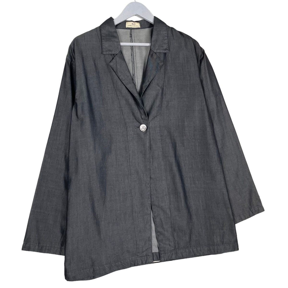 Comme Ca Ism × Japanese Brand × Tornado Mart 💥COMME CA DU MODE SINGLE BUTTON LIGHT JACKET Size US M / EU 48-50 / 2 - 3 Thumbnail