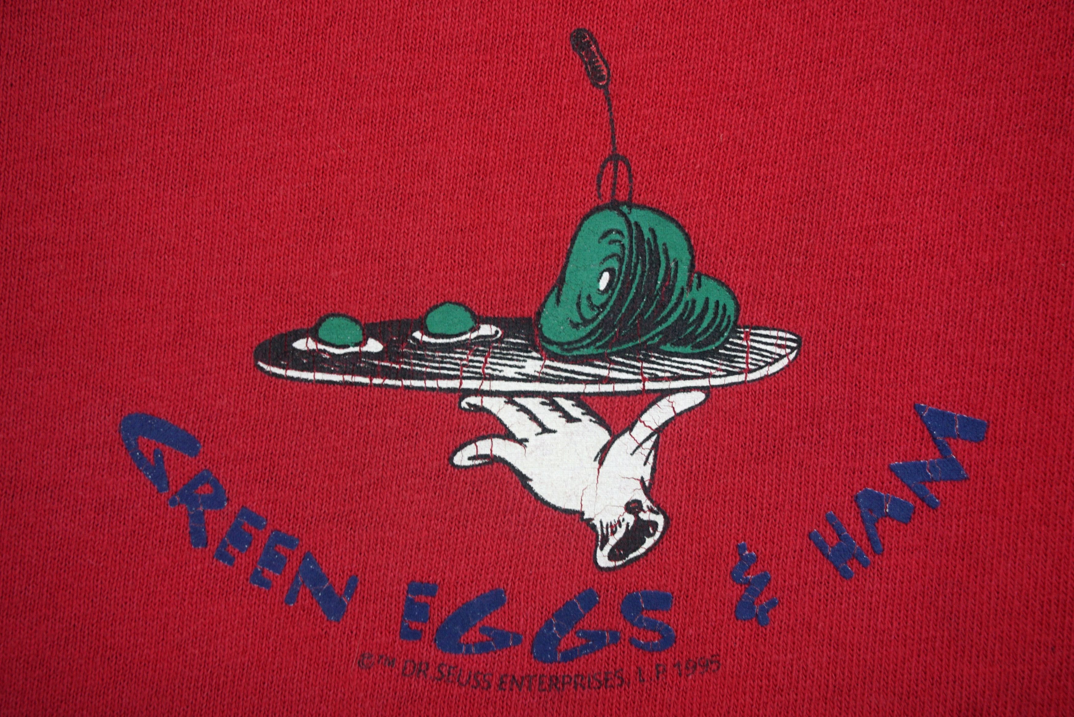 Other Vintage Dr Seuss The Grinch Sam-I-Am's Green Eggs and Ham Size US M / EU 48-50 / 2 - 4 Thumbnail