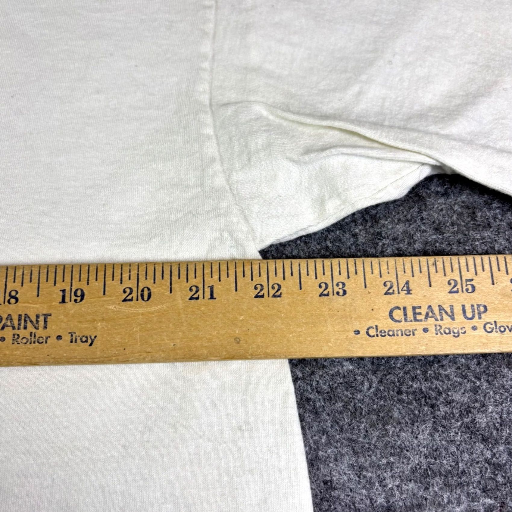 Vintage VINTAGE 1990s History Channel T Shirt Murina XL Cream White Men Short Sleeve Graphic Tee Grunge 90s Size US XL / EU 56 / 4 - 4 Thumbnail