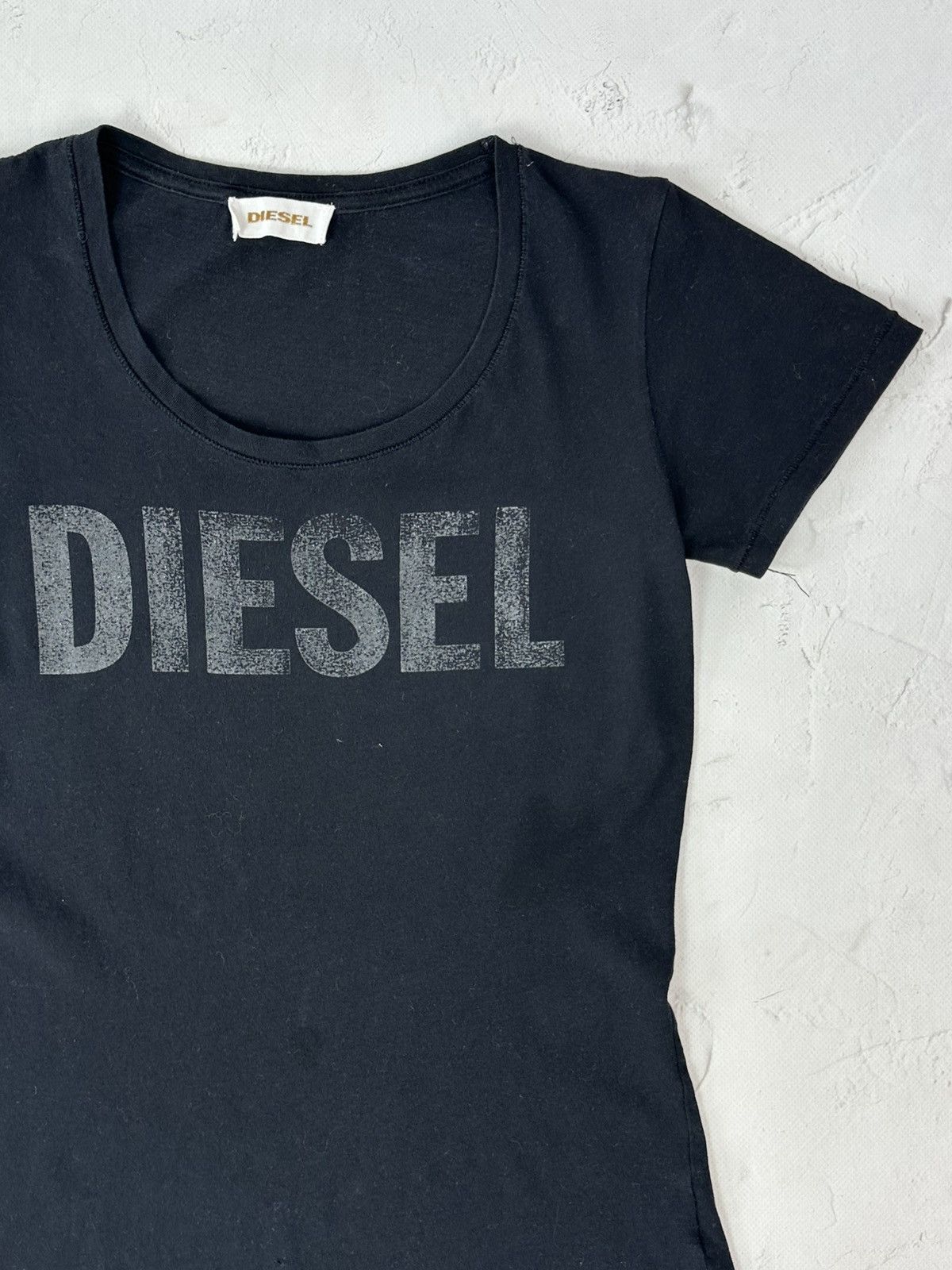 Diesel Vintage Diesel Black T-shirt Size S / US 4 / IT 40 - 2 Thumbnail
