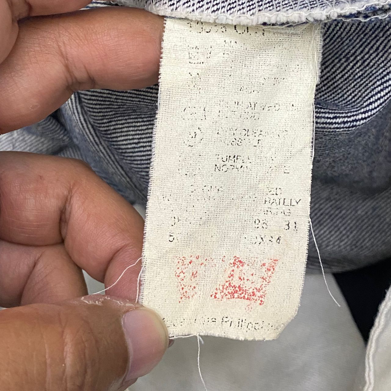 Levi's 💥Best Offer💥Vintage Levis Distressed Denim Size US 30 / EU 46 - 18 Thumbnail