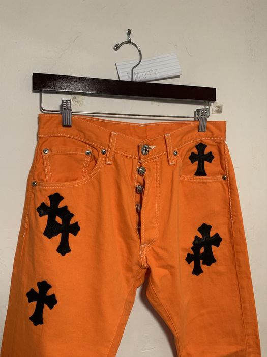 Off white outlet chrome hearts jeans