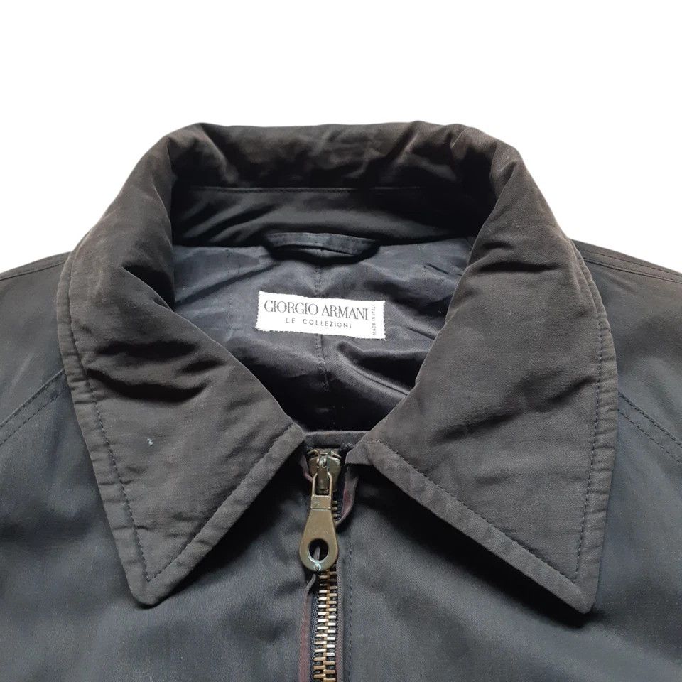 Giorgio Armani 80s GIORGIO ARMANI Le Collezioni Coat Jacket Vintage Size US XL / EU 56 / 4 - 3 Thumbnail