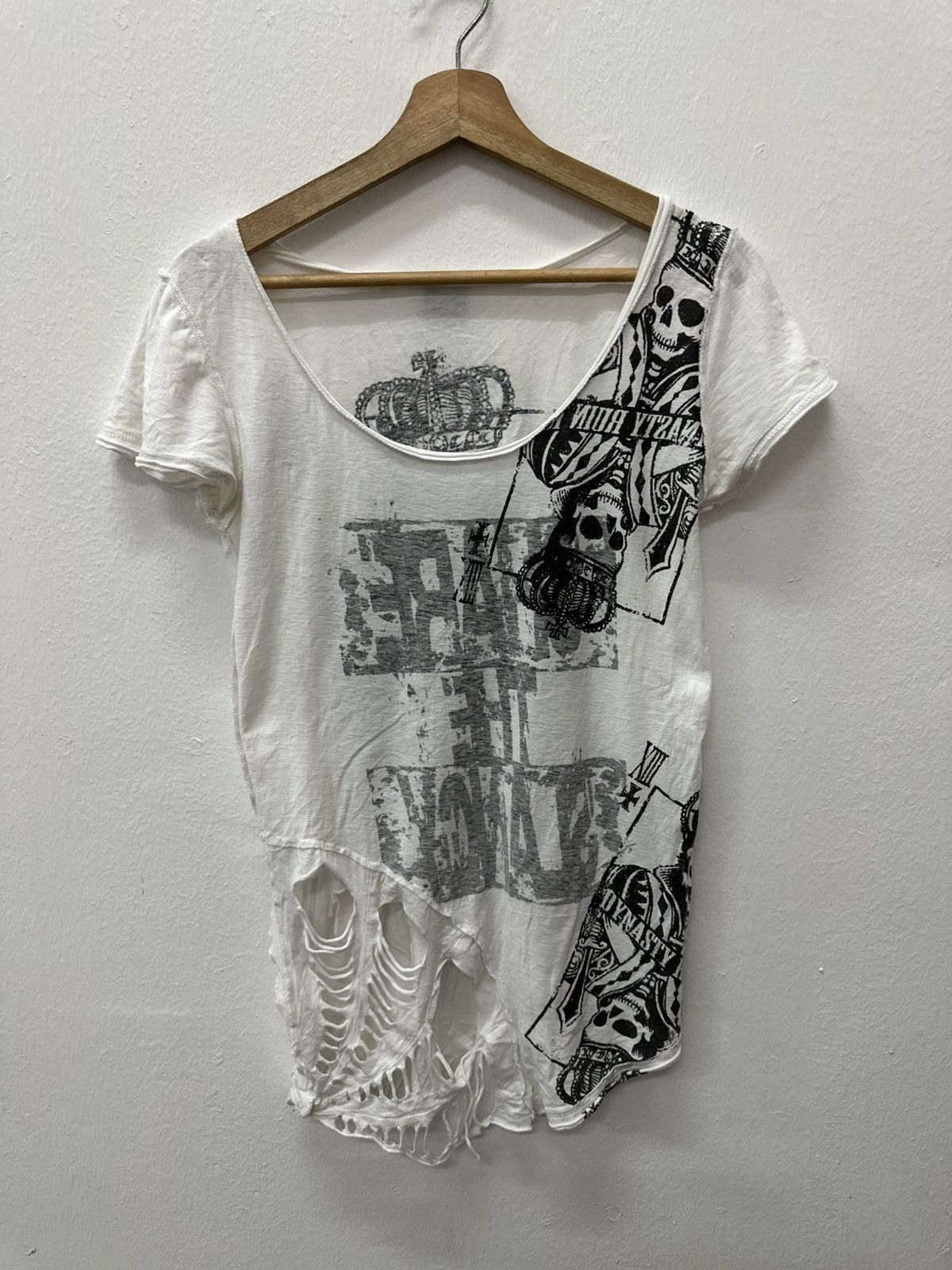 If Six Was Nine Vkei Fashion i6w9 Distressed Shirt “Jiggy Another Ground‘’ Size US M / EU 48-50 / 2 - 13 Thumbnail