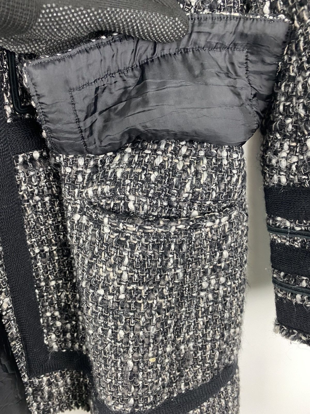 Yohji Yamamoto Y’s Tweed Jacket Size S / US 4 / IT 40 - 13 Thumbnail