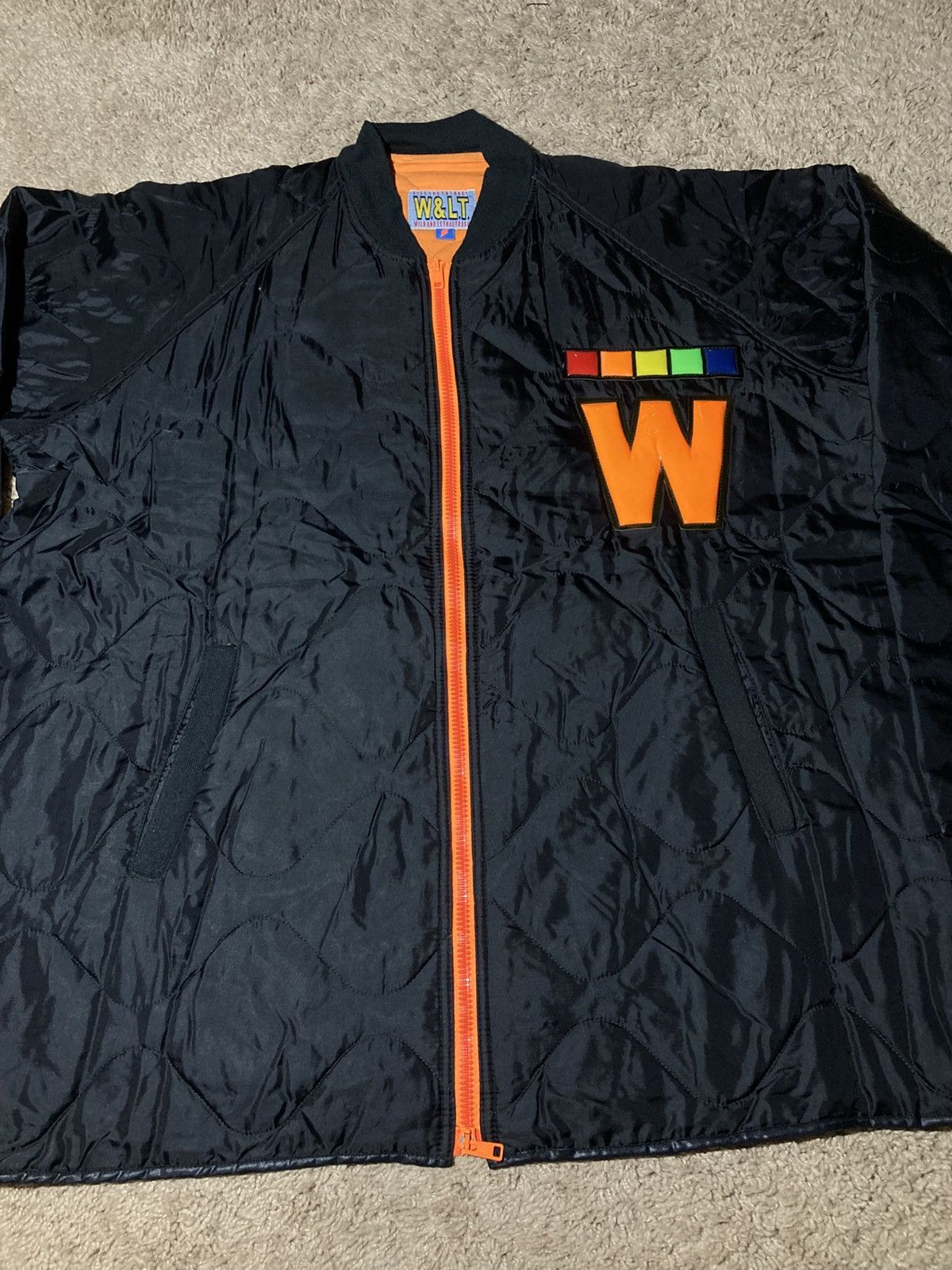 W&LT AW95 W&LT W-Up! Zip Up Military Jacket 90s Colors Bomber WVB Size US L / EU 52-54 / 3 - 2 Thumbnail