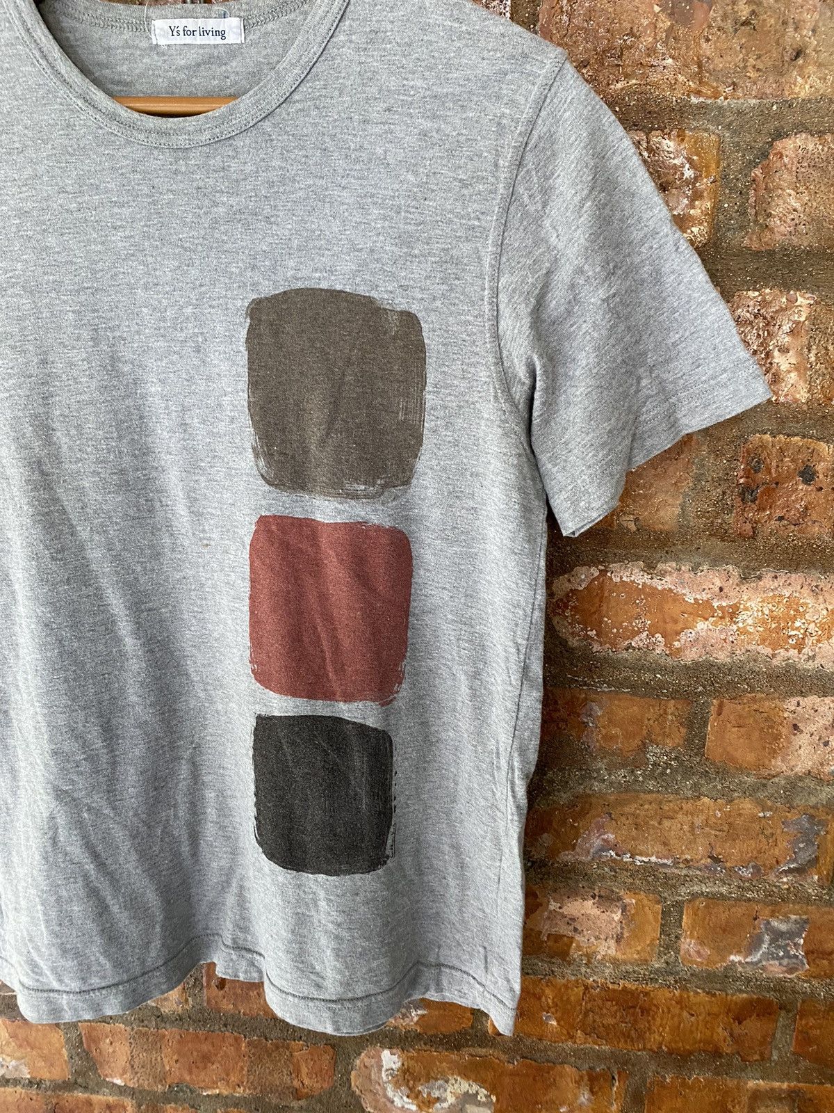 Yohji Yamamoto 1990s Y’s Abstract tee Size US M / EU 48-50 / 2 - 3 Thumbnail